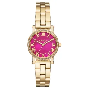 Michael Kors Petite Norie Pink Dial Women's Watch MK3708