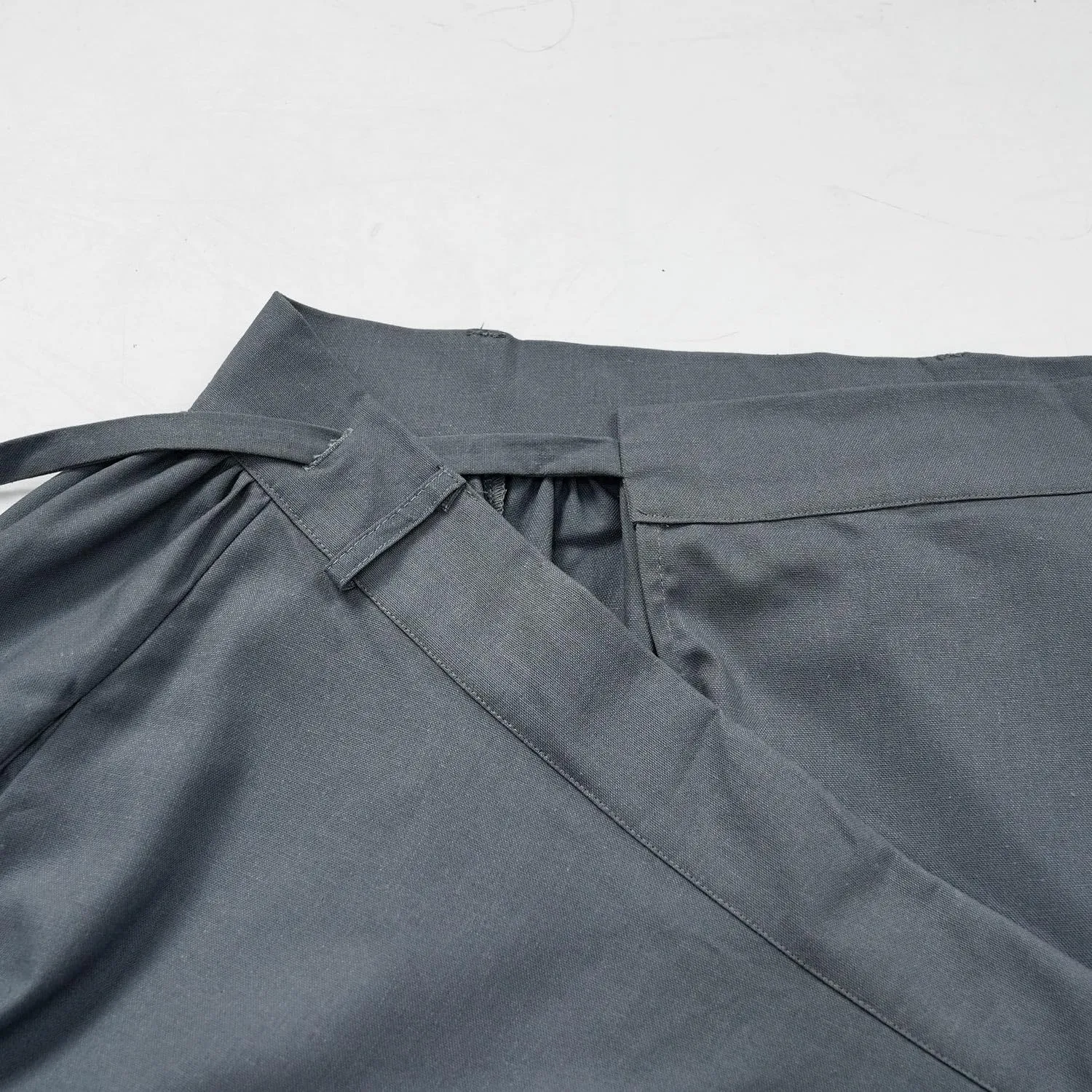 Mingyuezai Womens Wrap Skirt Ankle-Length Vintage Linen Skirts