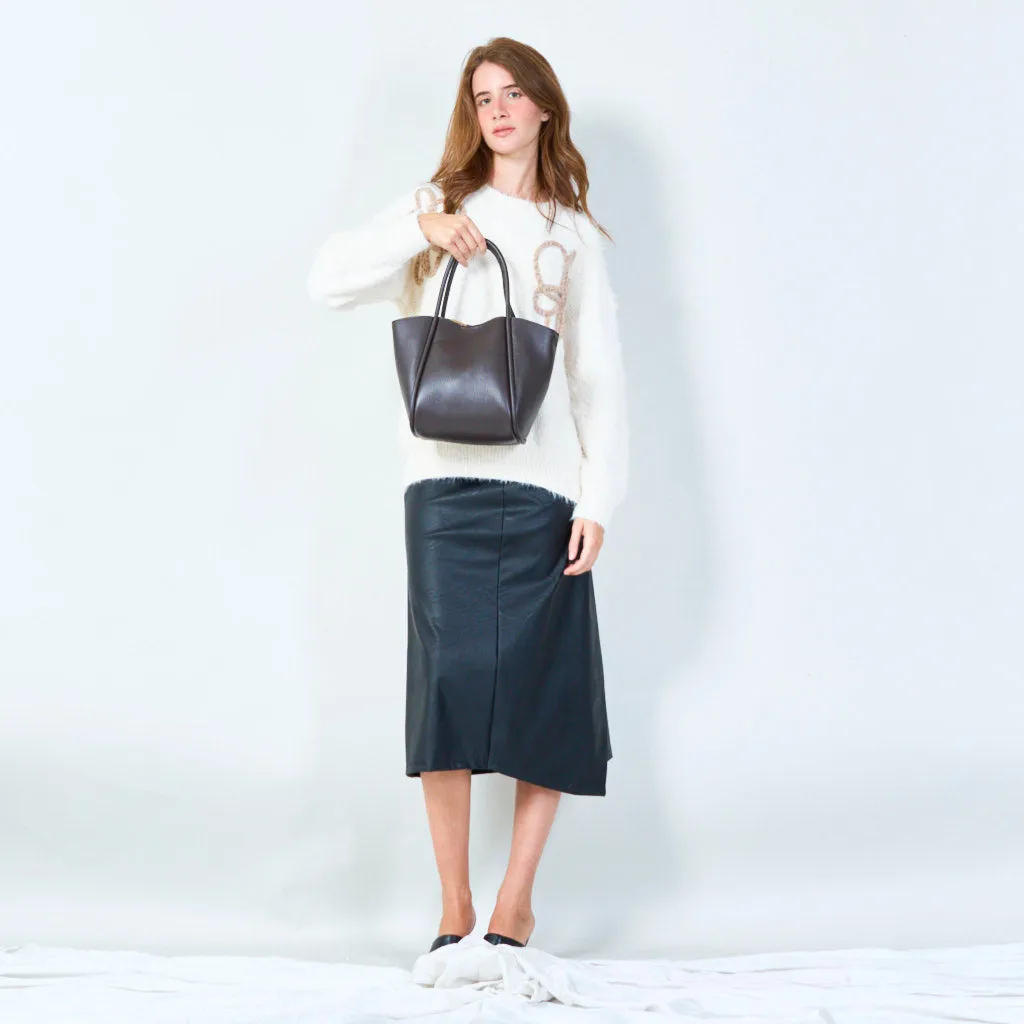 Minimalist tote handbag wholesale
