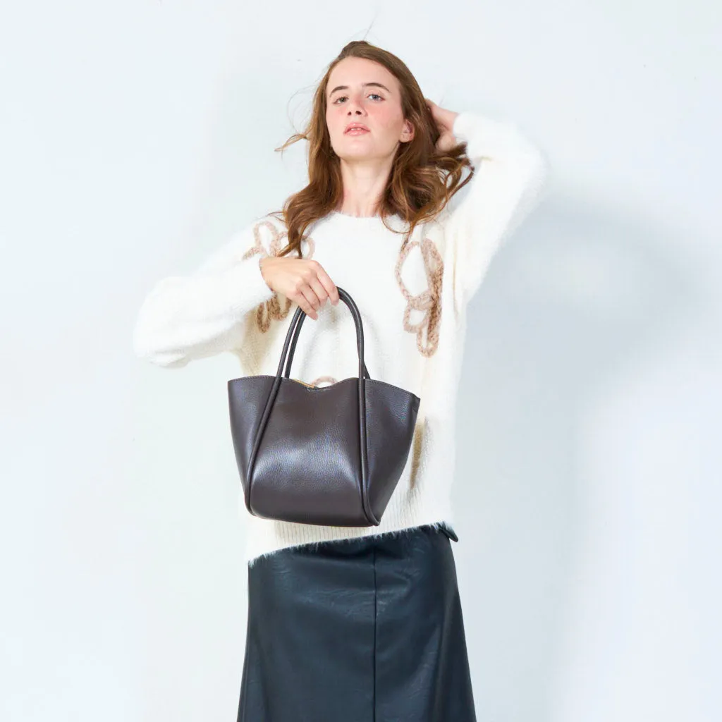 Minimalist tote handbag wholesale