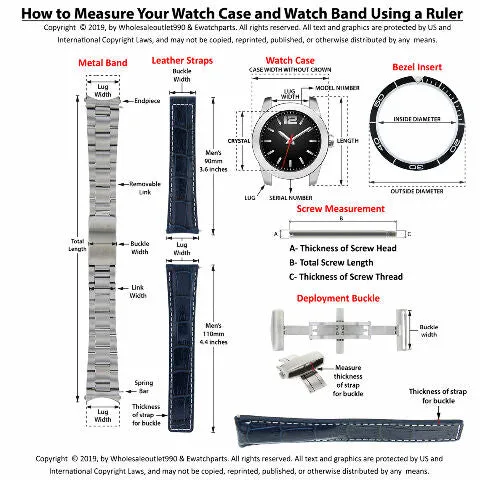 OYSTER WATCH BAND 78350 STAINLESS STEEL BRACELET FOR ROLEX SUBMARINER MATTE 19MM