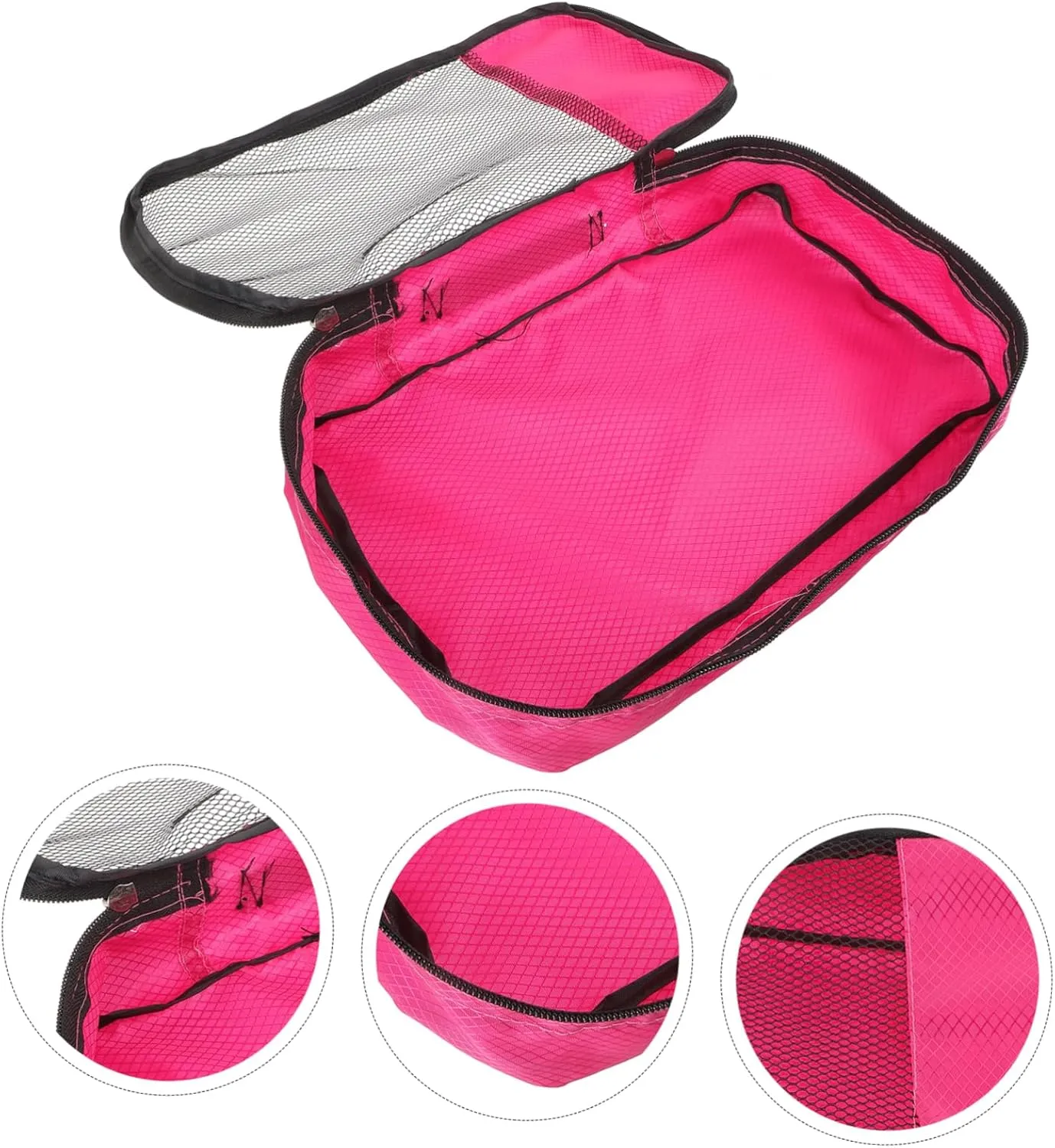 Packing Bags for Suitcases Travel Packing Organizers Luggage Organizer Travel Cubes Easy Zipper