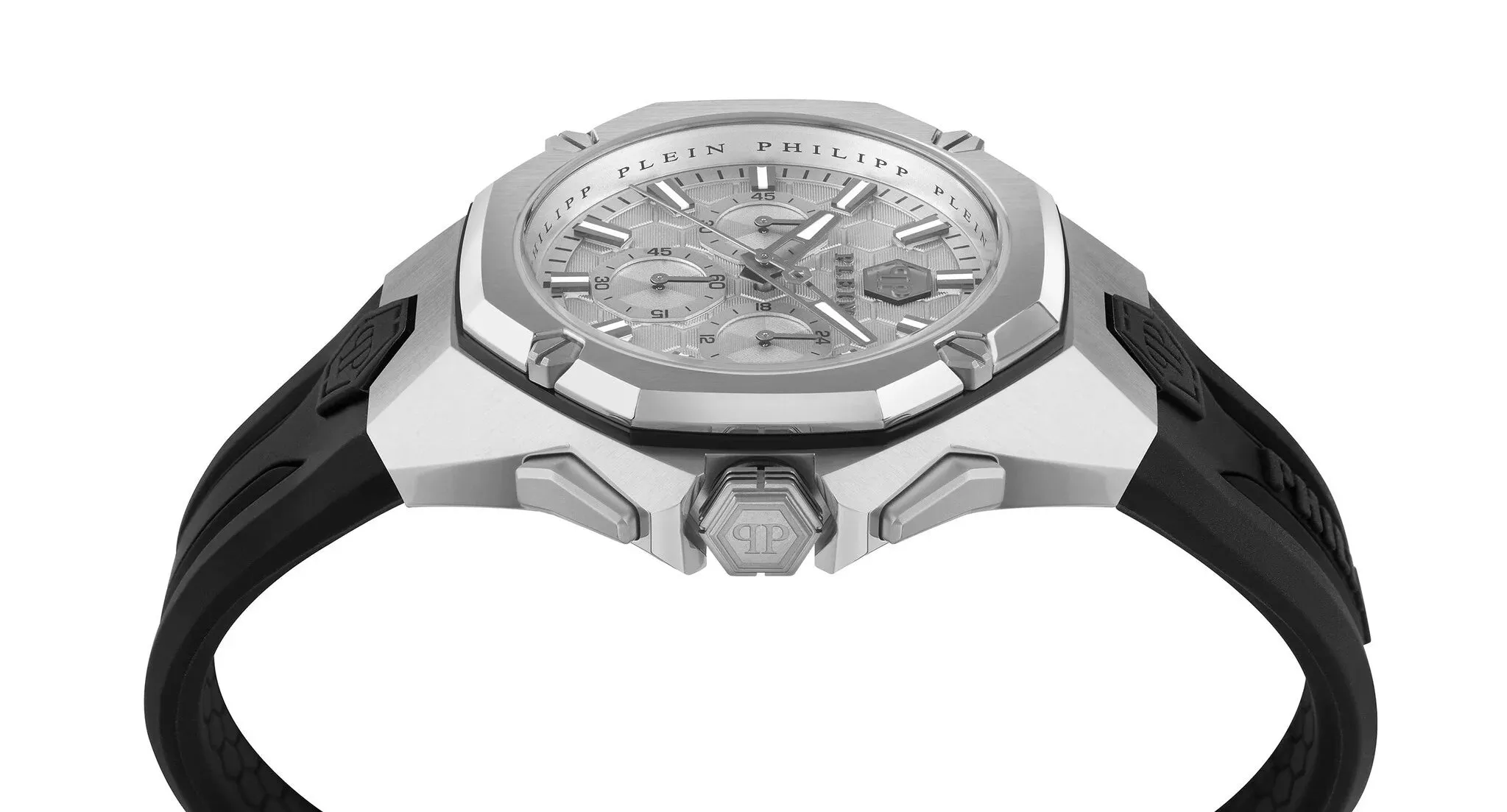 Philipp Plein Black Octagon Watch