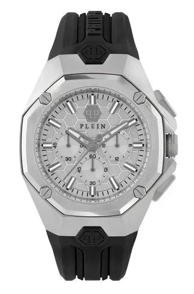 Philipp Plein Black Octagon Watch