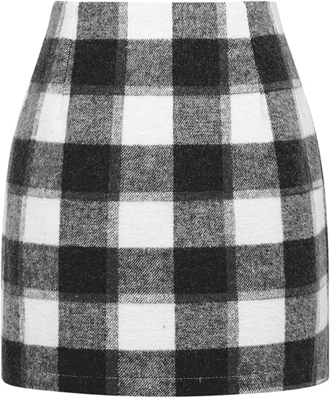 Plaid Skirts for Women Mini Skirts 2025 Aline High Waisted Short Sweater Skirt Pencil Skirt Knee Length