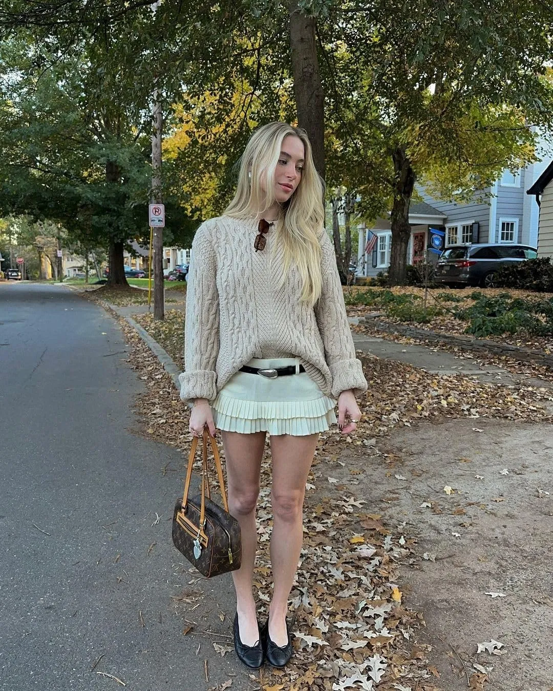 Pleated Skirts for Women Double Ruffle Mini Skirt Low Rise Sexy Pleated Skort for Going Out and Layered Ruffle Skirt