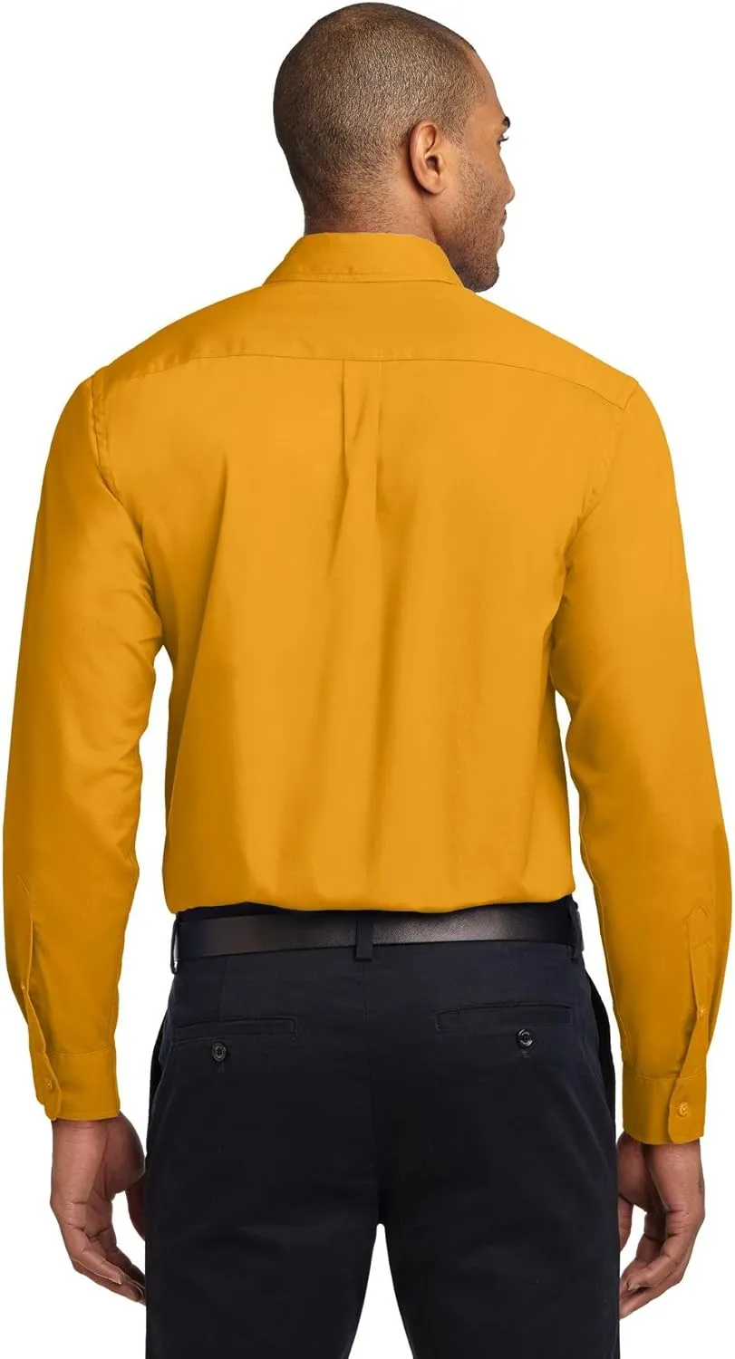 Port Authority Men's Extended Size Long Sleeve Easy Care Button-Down Shirt
