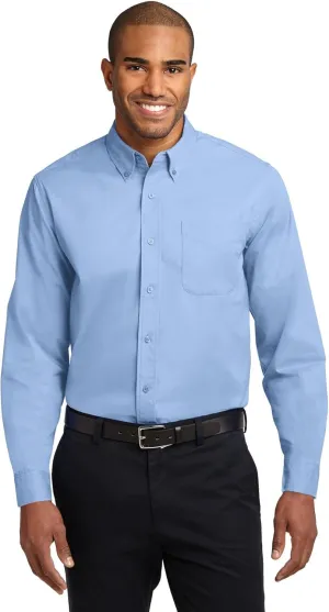 Port Authority Men's Extended Size Long Sleeve Easy Care Button-Down Shirt