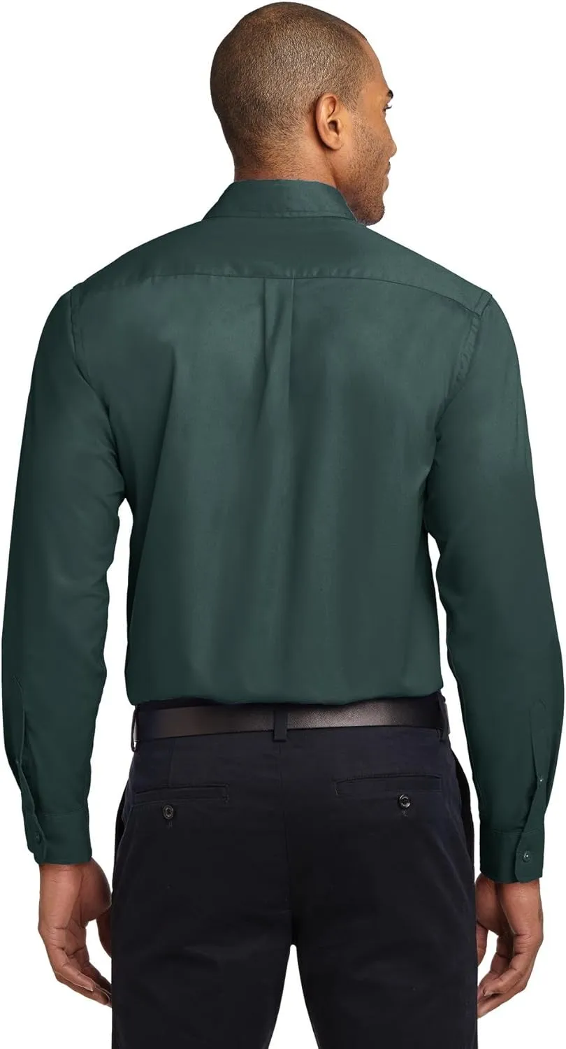 Port Authority Men's Extended Size Long Sleeve Easy Care Button-Down Shirt