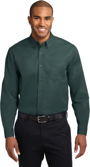 Port Authority Men's Extended Size Long Sleeve Easy Care Button-Down Shirt