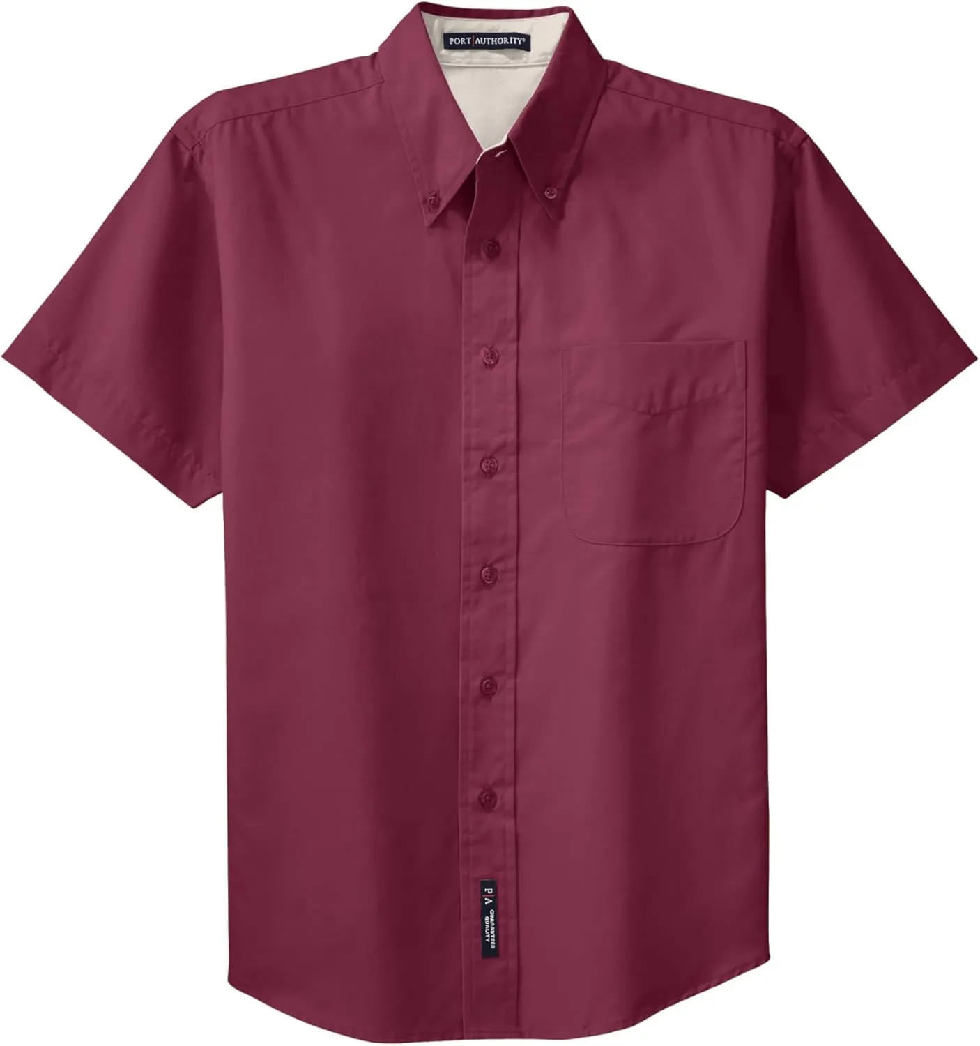 Port Authority Men's Tall Short Sleeve Easy Care Button-Down Shirt