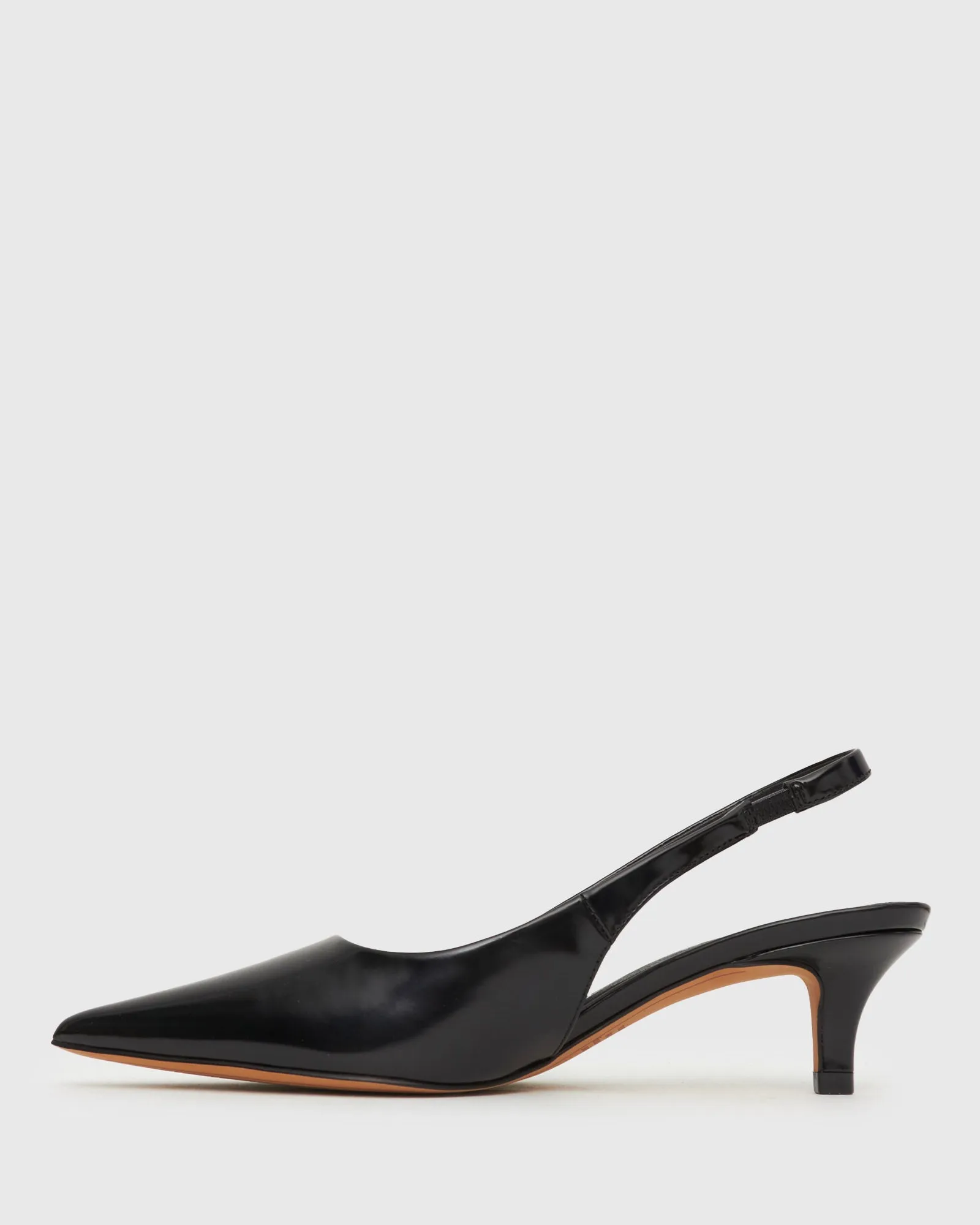 PRE-ORDER GINGER Slingback Kitten Heel Pumps