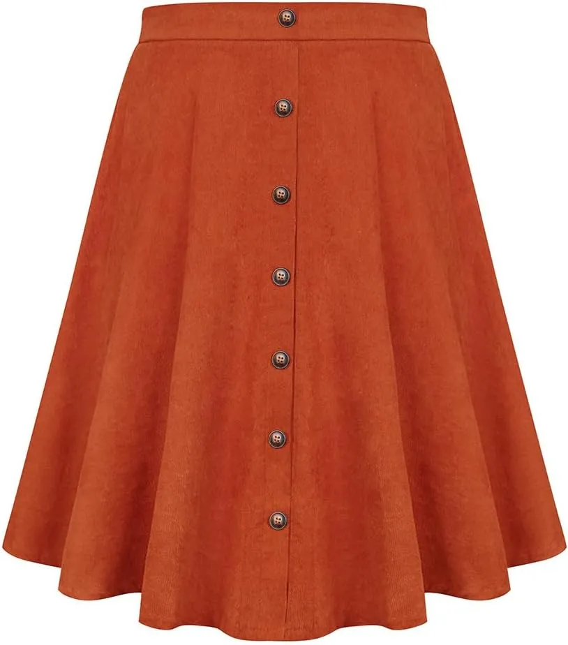 RITERA Plus Size Skirt for Women Elastic Mini Skirt A-Line with Side Hidden Zipper Casual Ladies Summer Skirt Stretchy XL-5XL