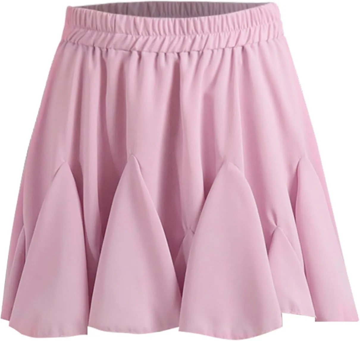 Ruffle Mini Skirt for Women High Waist Flared A Line Skater Skirts Summer Casual Trendy Outfits