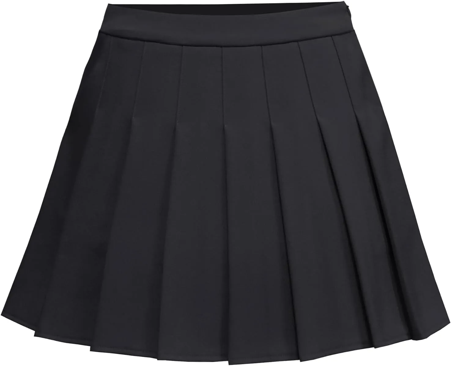 SCKTOO Womens Girl High Waisted Pleated Tennis Skirt School A-Line Skater Skirts with Lining Shorts
