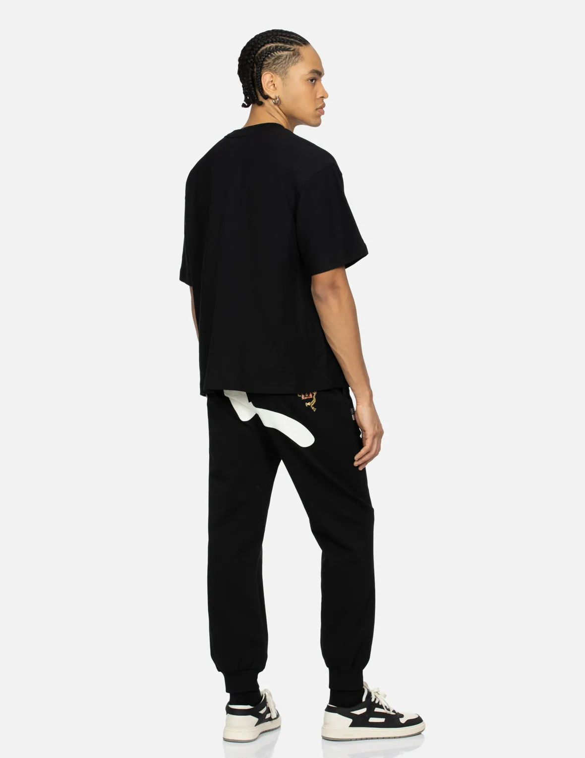 Seagull Embroidery Pocket Relax Fit T-Shirt