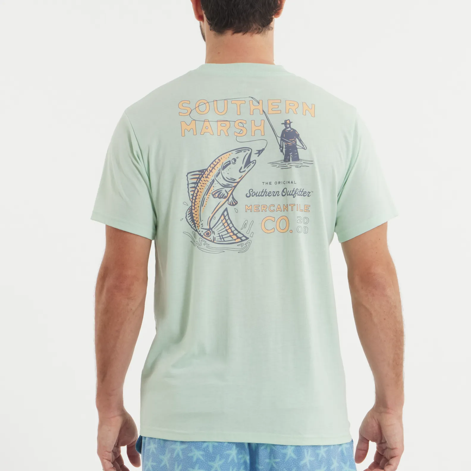 SEAWASH Tee - Retro Redfish