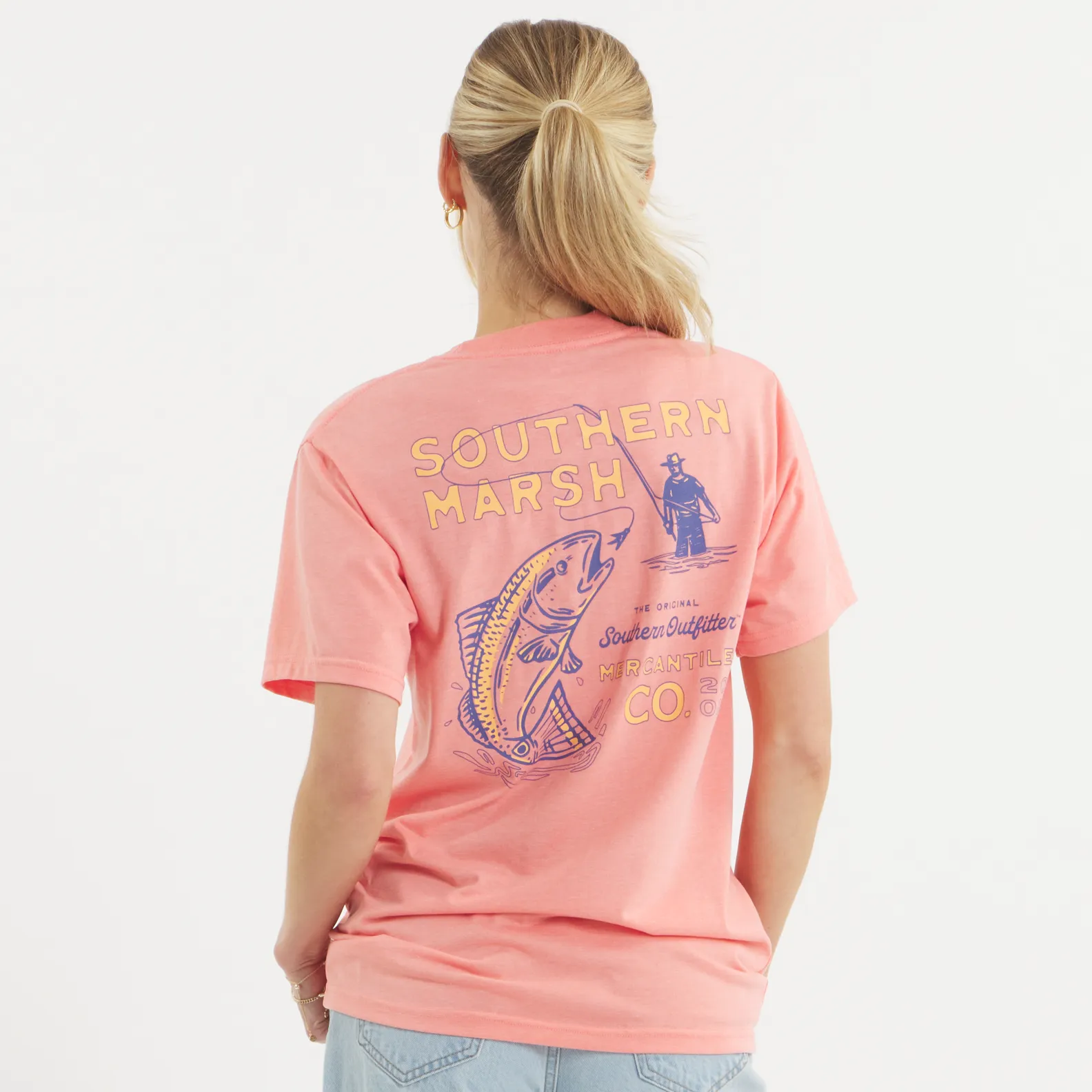SEAWASH Tee - Retro Redfish