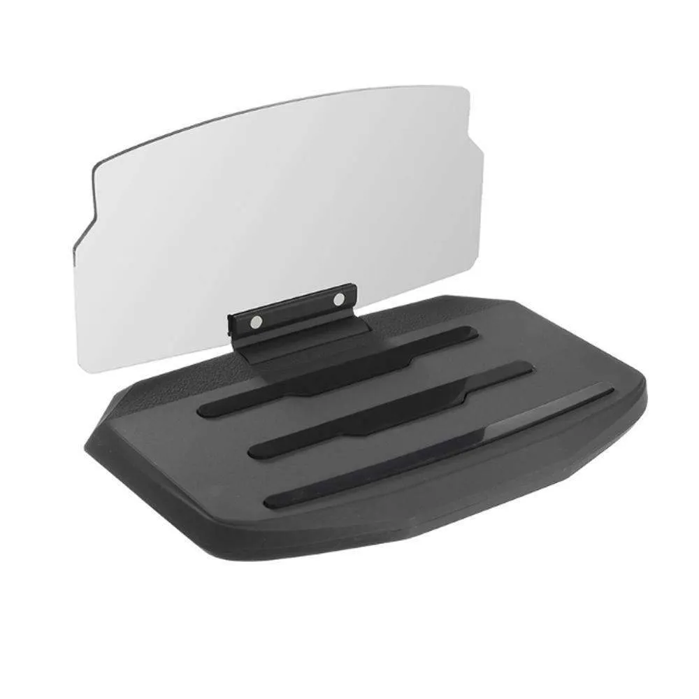 Smartphone HUD Navigation - Focus on The Road and Route Ahead