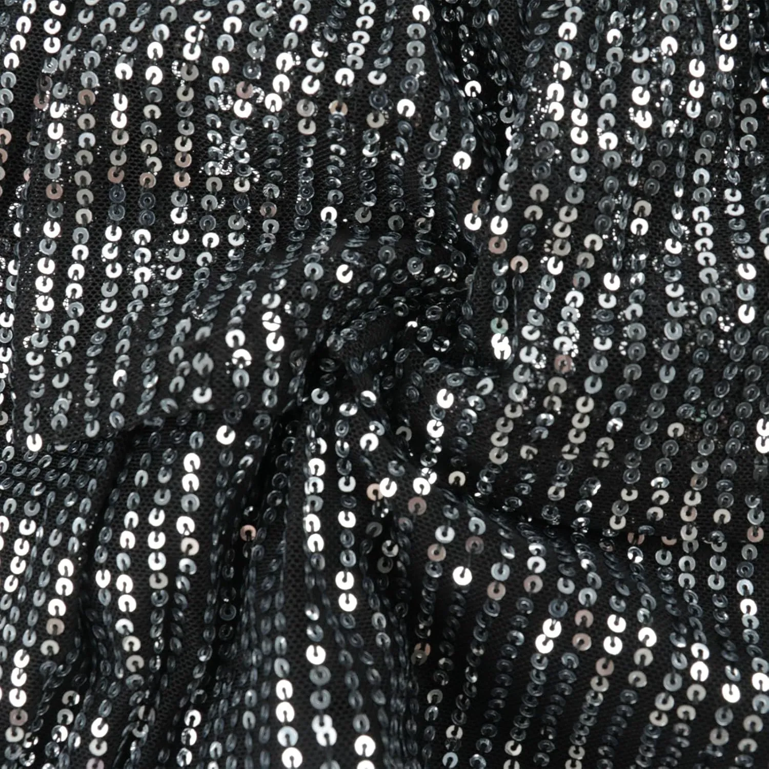 Summer Pleated Skirt for Women Sequin Invisible Zipper Short Skirt Solid Color Prom Party Casual Tiered Skirts