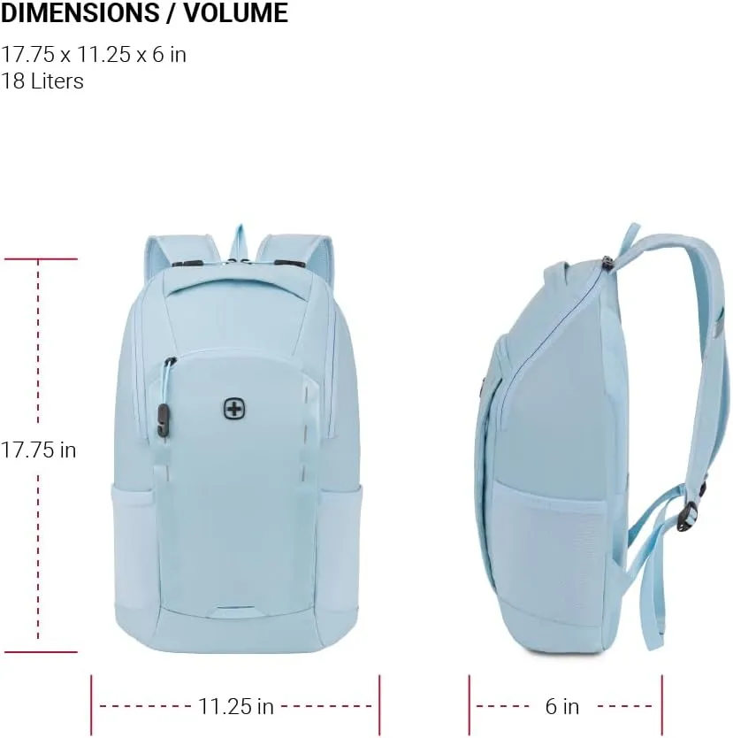 SwissGear Viibe I, Light Blue, 17.75 Inch