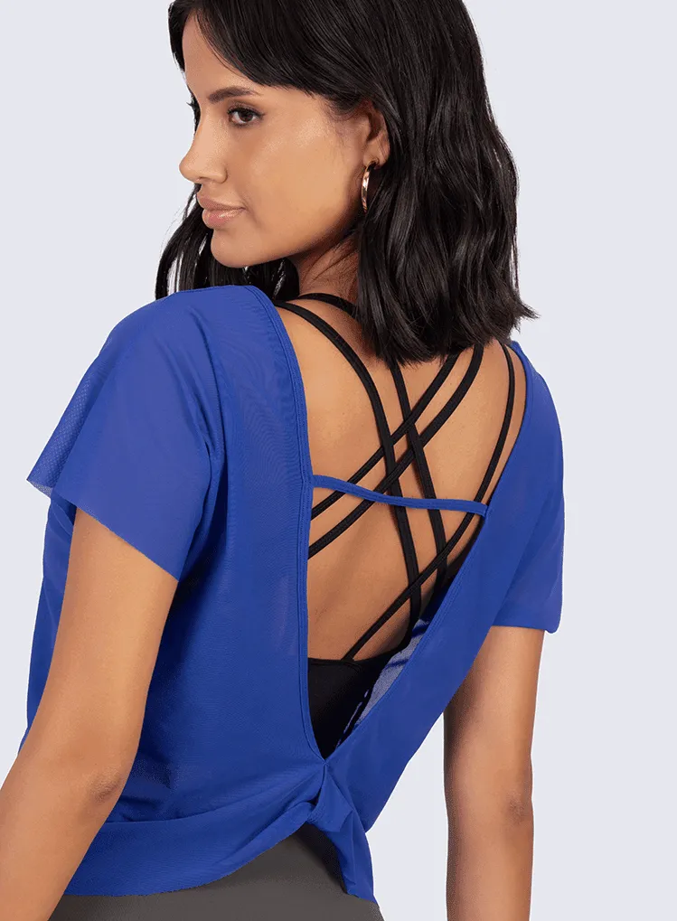 T SHIRT LUXURY-BLUE