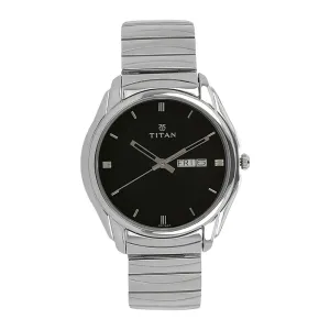 Titan Karishma Analog Black Dial Men's Watch -NK1578SM04