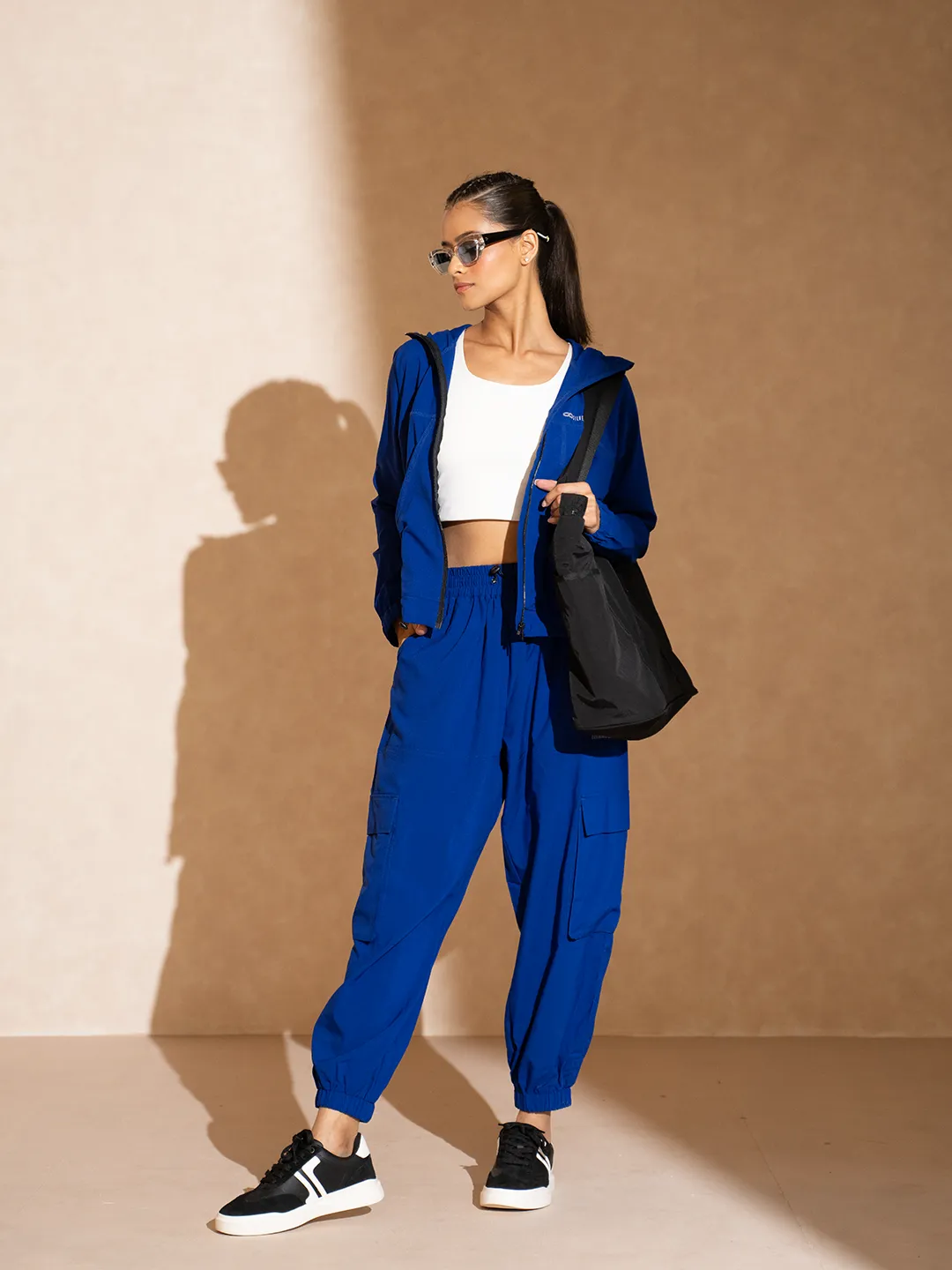 Utility Cargo Jacket Cobalt Blue