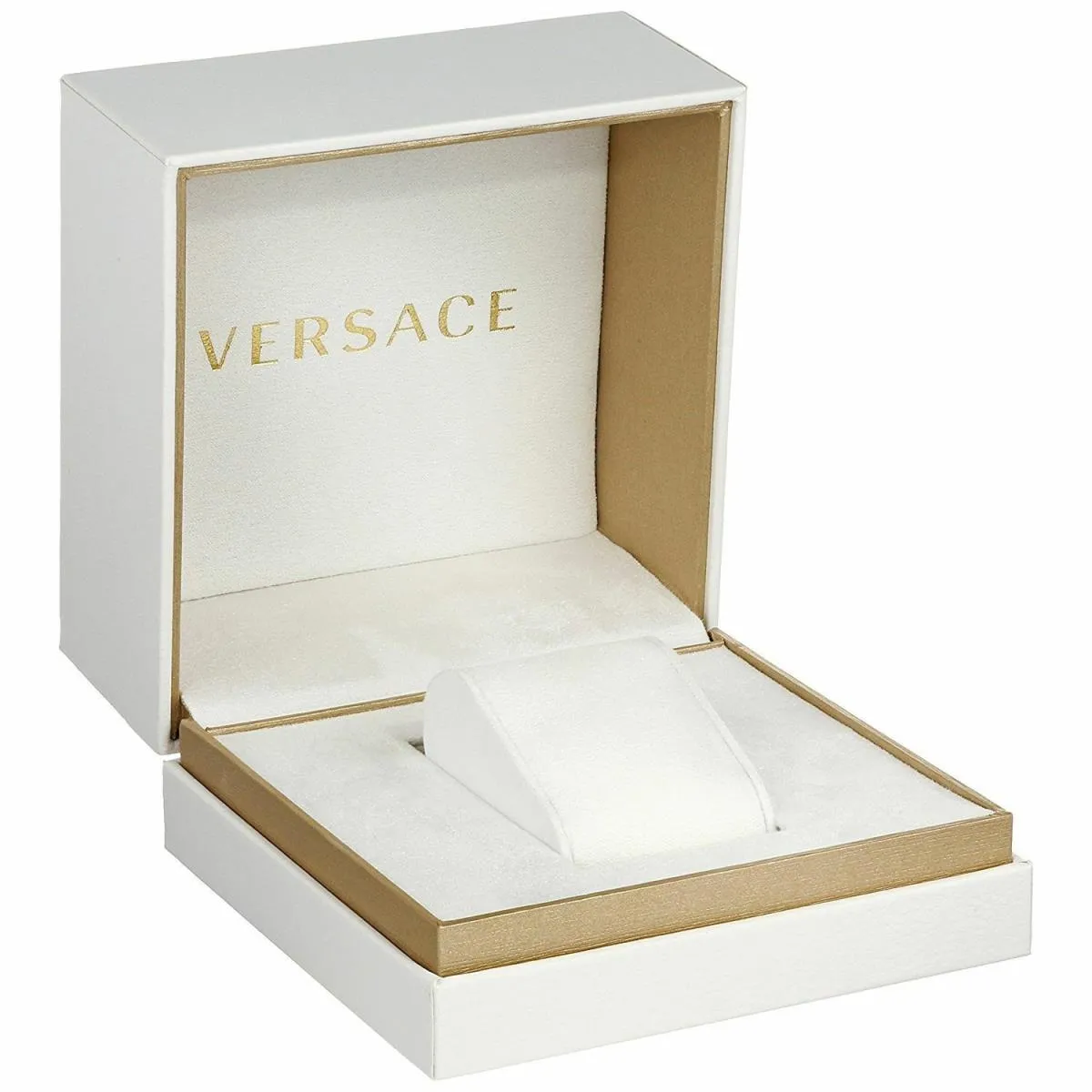 Versace V-Metal Icon Brown Leather Strap Men's Watch VQL010015