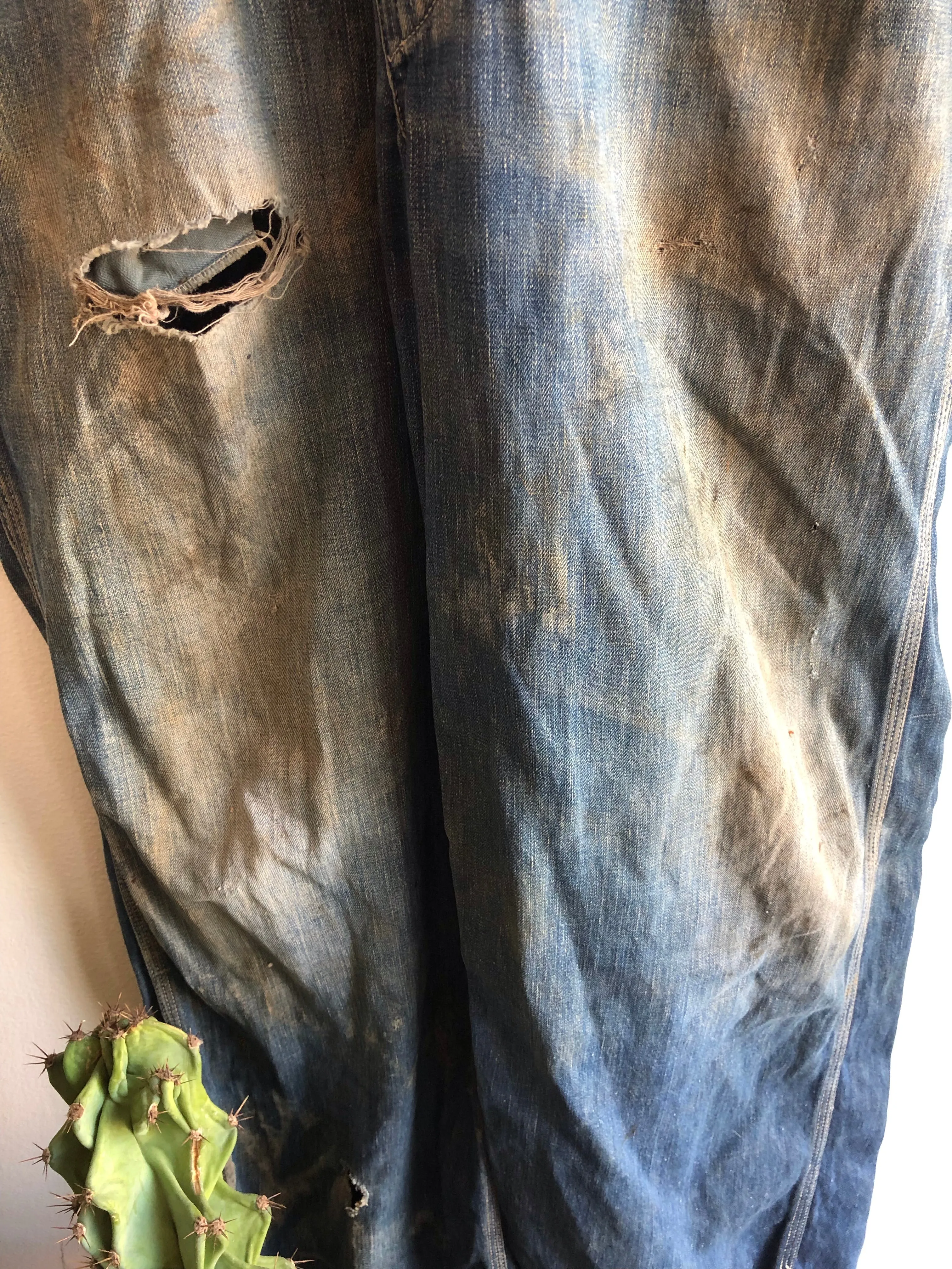 Vintage 1940/1950s OBryan Bros Duck Head Denim Overalls