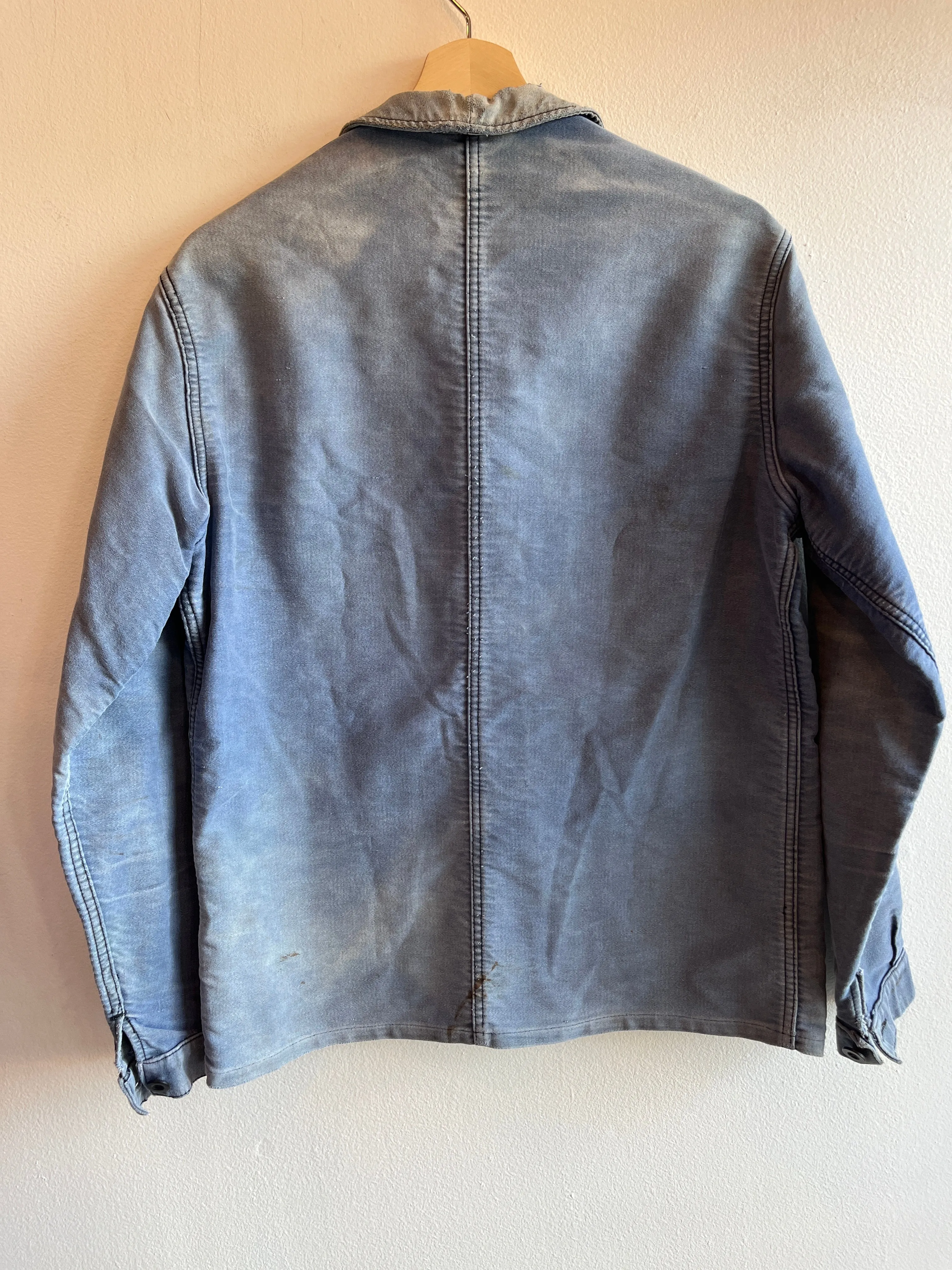 Vintage 1950s Moleskin French Chore Coat