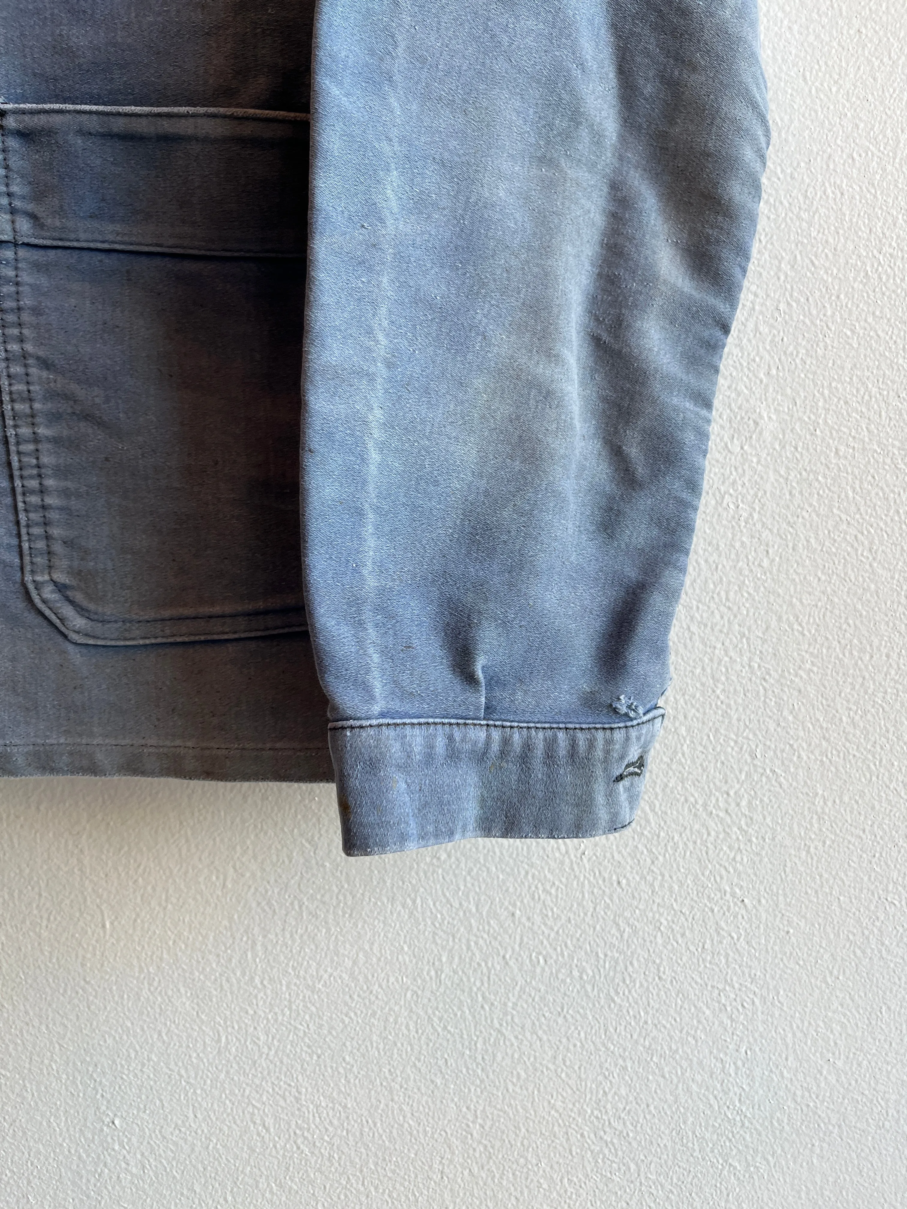 Vintage 1950s Moleskin French Chore Coat