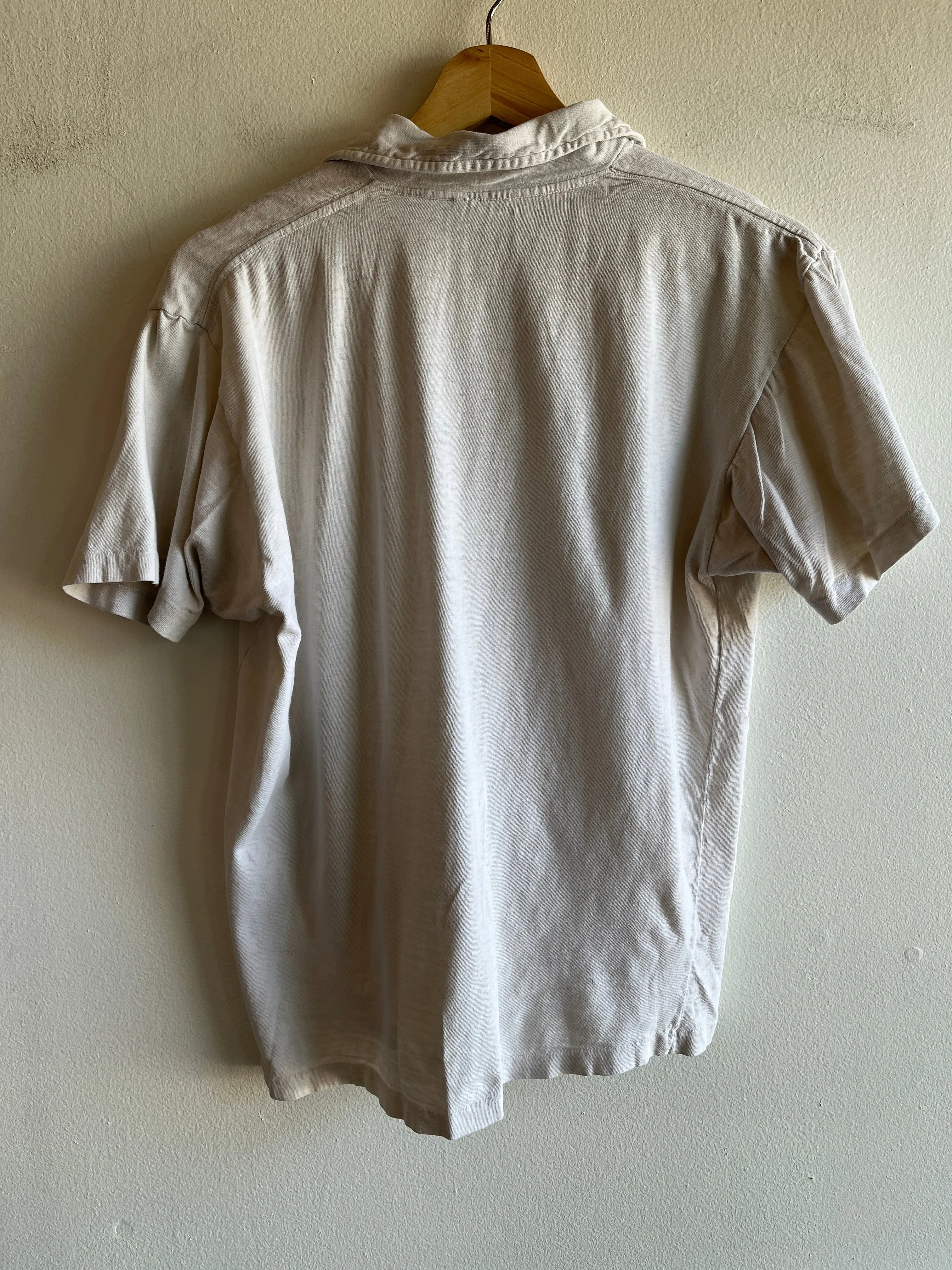 Vintage 1950s Wayne State University Cotton Polo Shirt