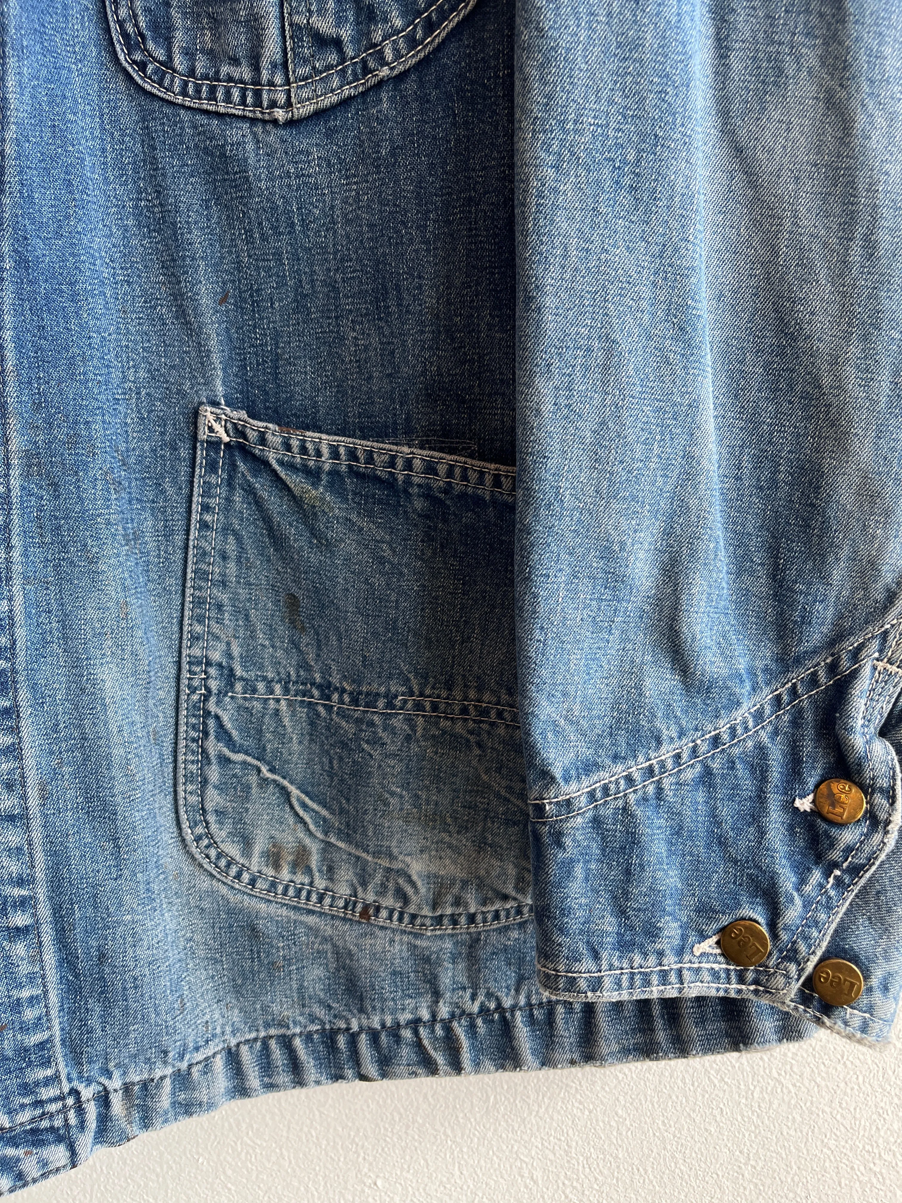 Vintage 1960/1970s Lee Denim Chore Coat