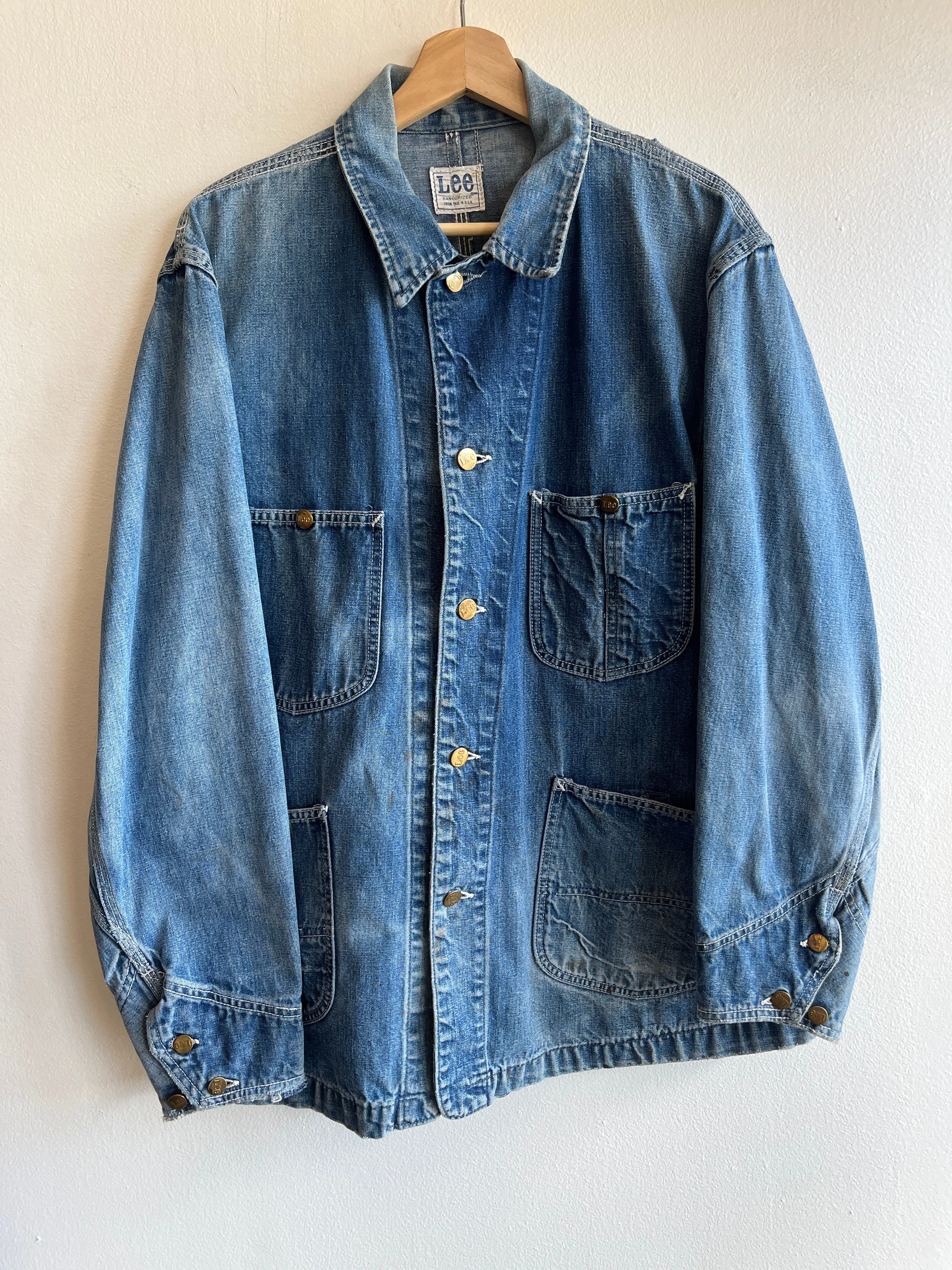 Vintage 1960/1970s Lee Denim Chore Coat