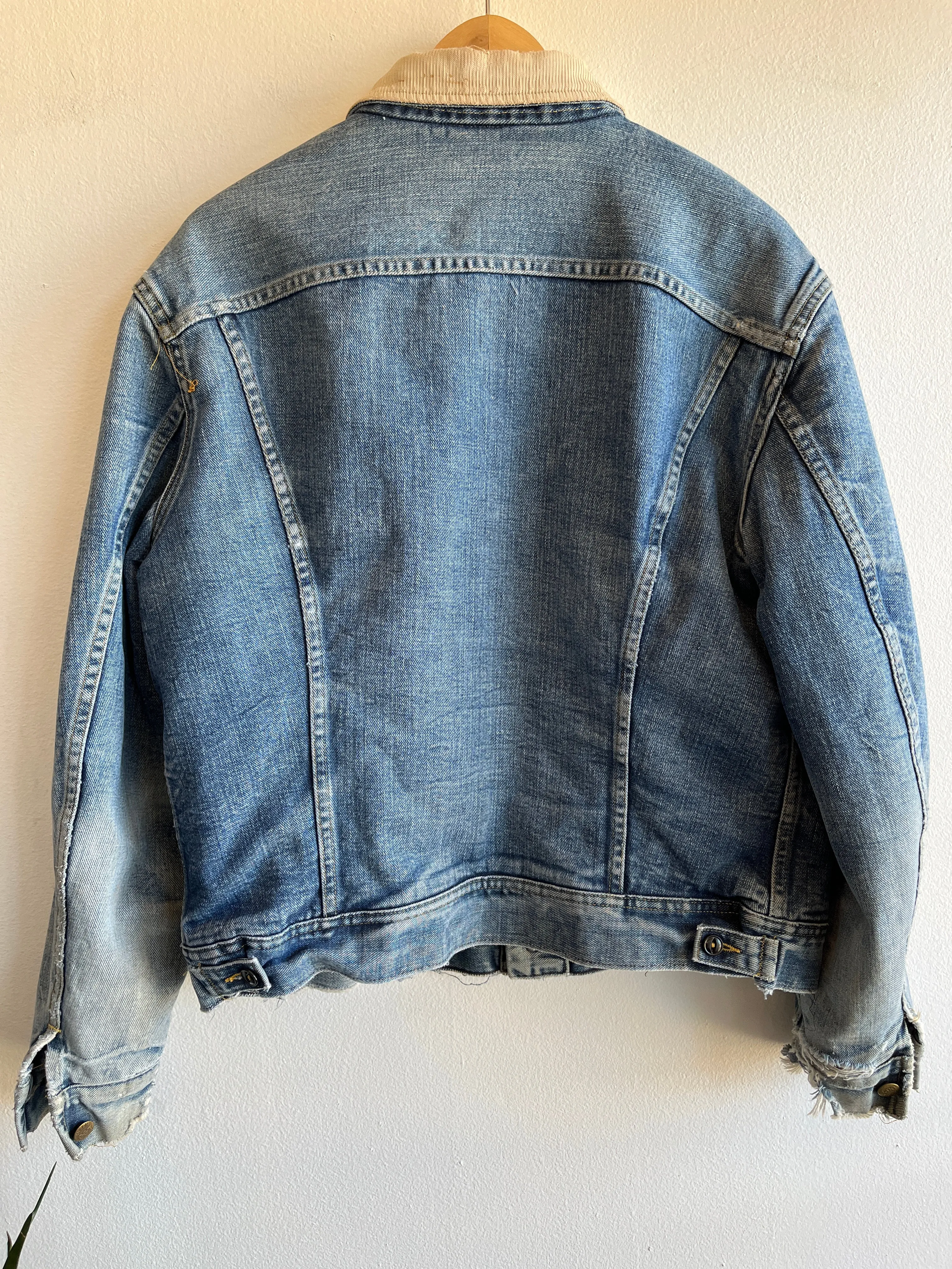 Vintage 1970s Lee Stormrider denim trucker jacket
