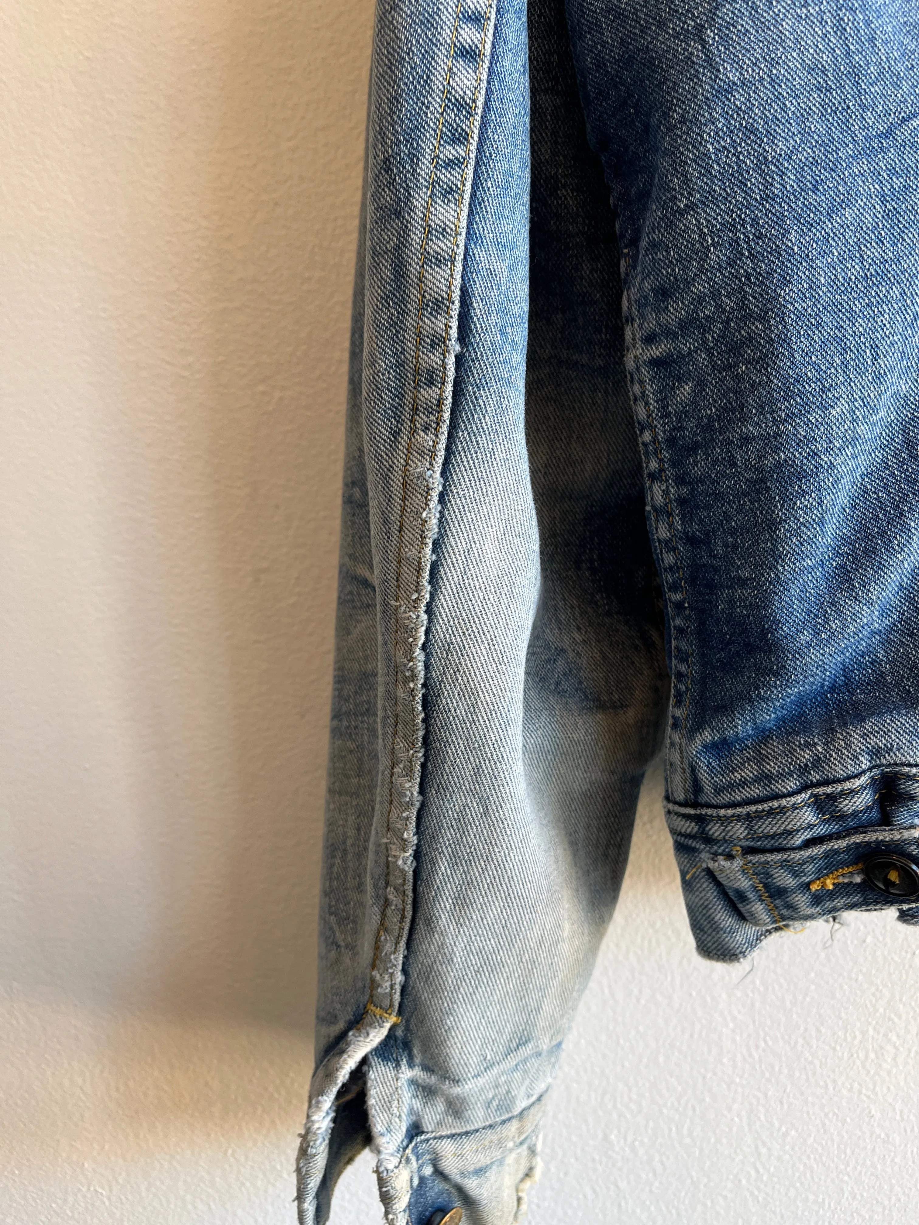Vintage 1970s Lee Stormrider denim trucker jacket