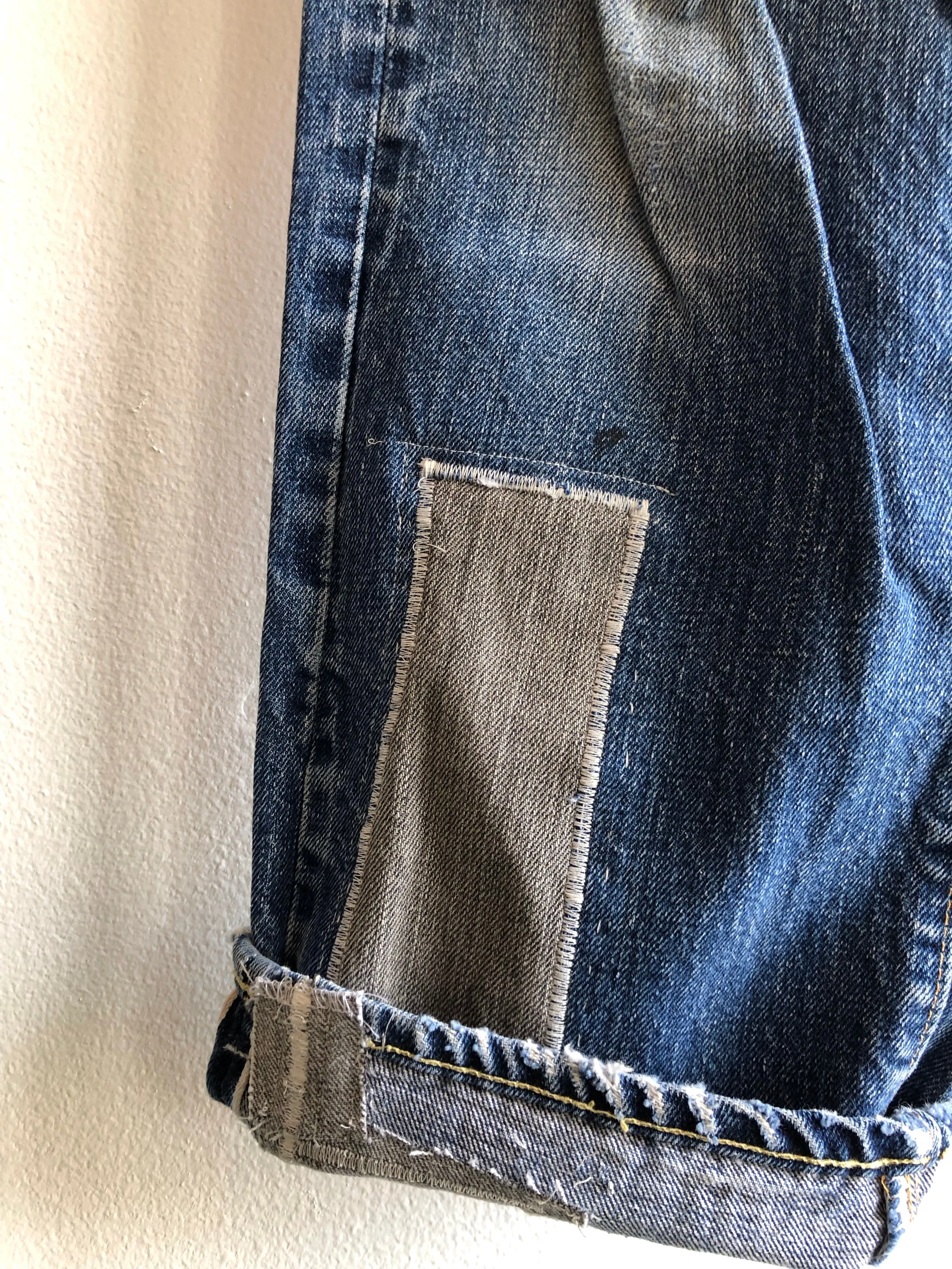 Vintage 1970s Levis 501 Single Stitch Selvedge Denim Jeans