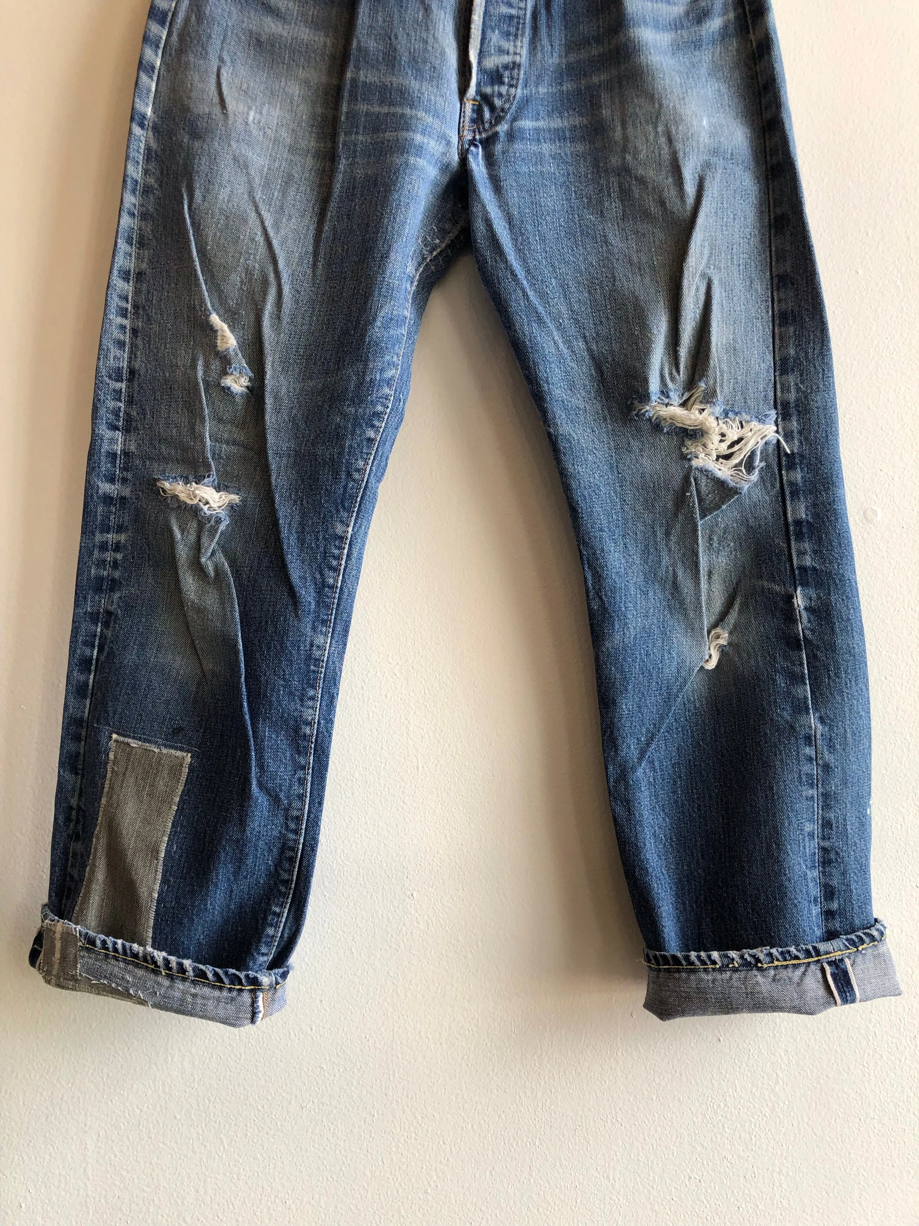 Vintage 1970s Levis 501 Single Stitch Selvedge Denim Jeans