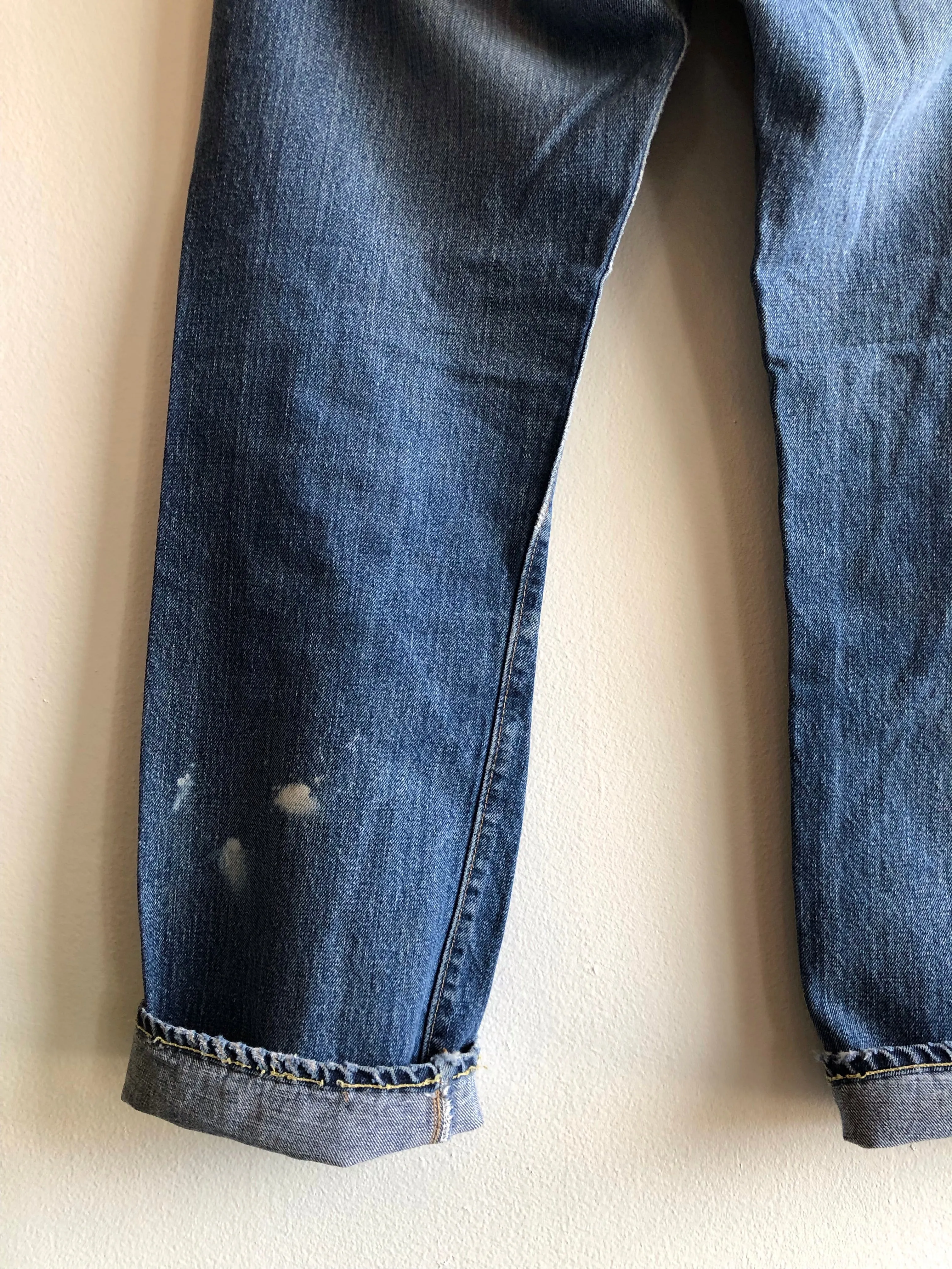 Vintage 1970s Levis 501 Single Stitch Selvedge Denim Jeans