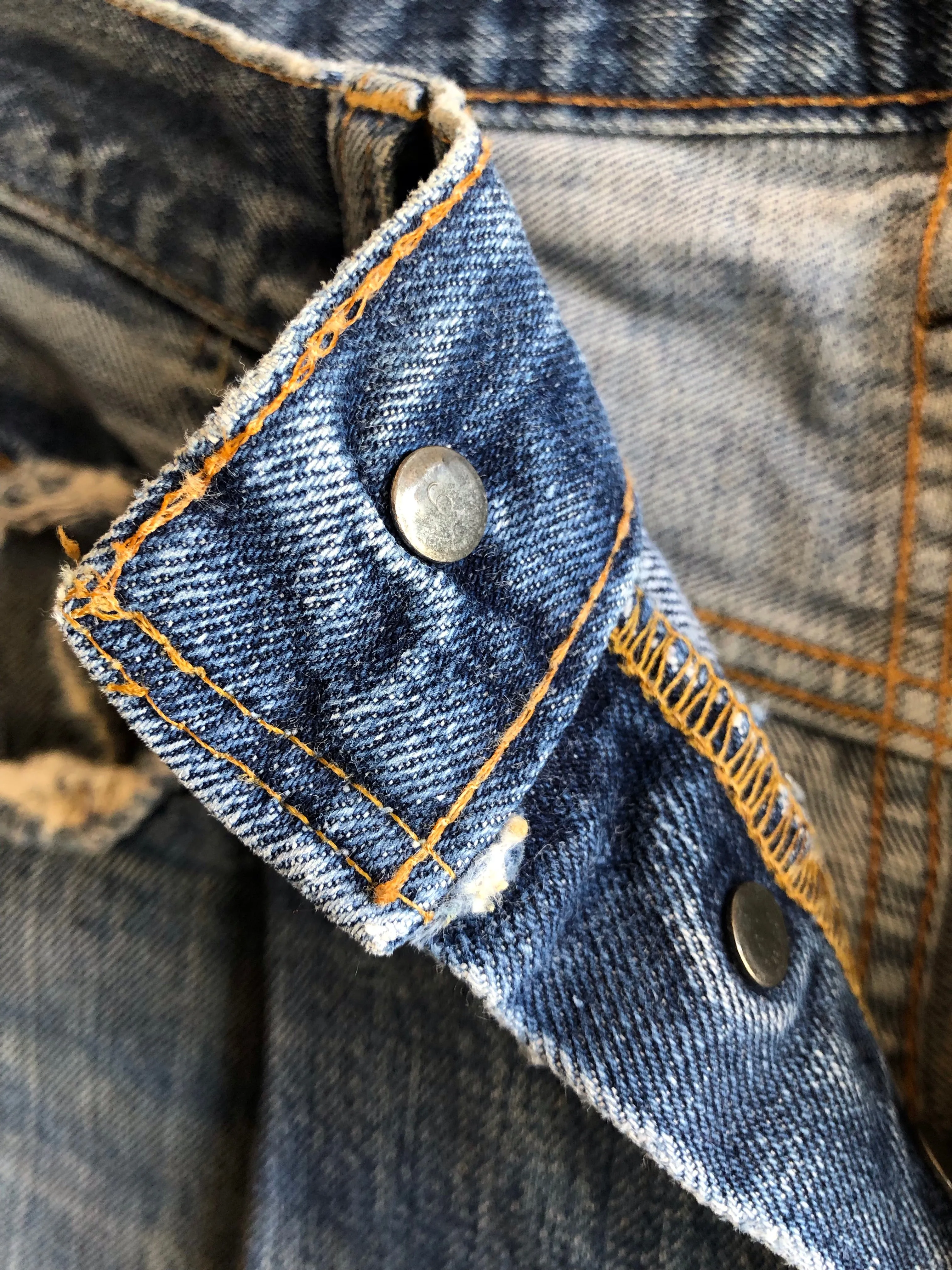 Vintage 1970s Levis 501 Single Stitch Selvedge Denim Jeans