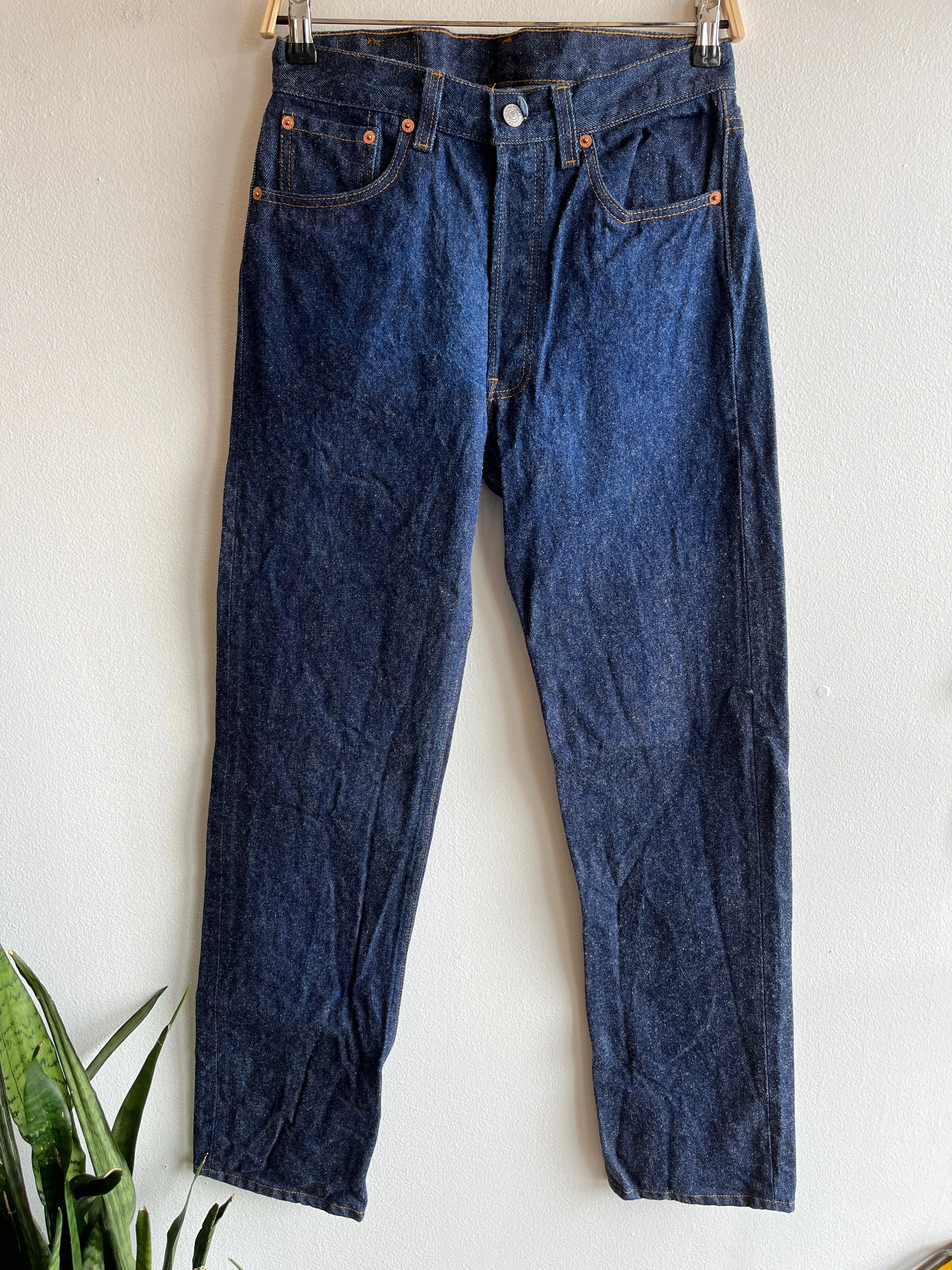 Vintage 1980s Levis One-Wash 501xx Denim Jeans