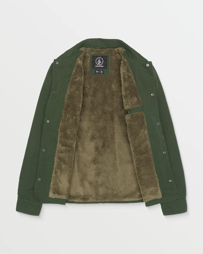 Volcom Larkin Lined Jacket - SQUADRON GREEN