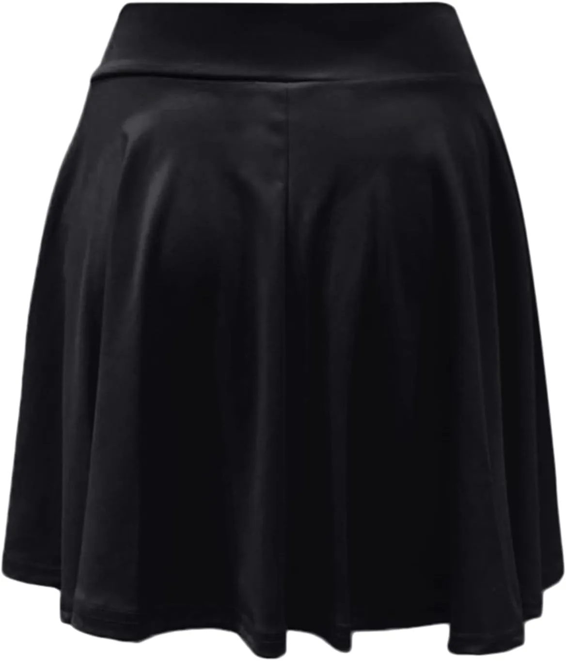 Women High Waist Skater Skirts Slim Fit Flare Mini Skirt with Shorts, Casual Athletic Skorts Pleated Tennis Skirt