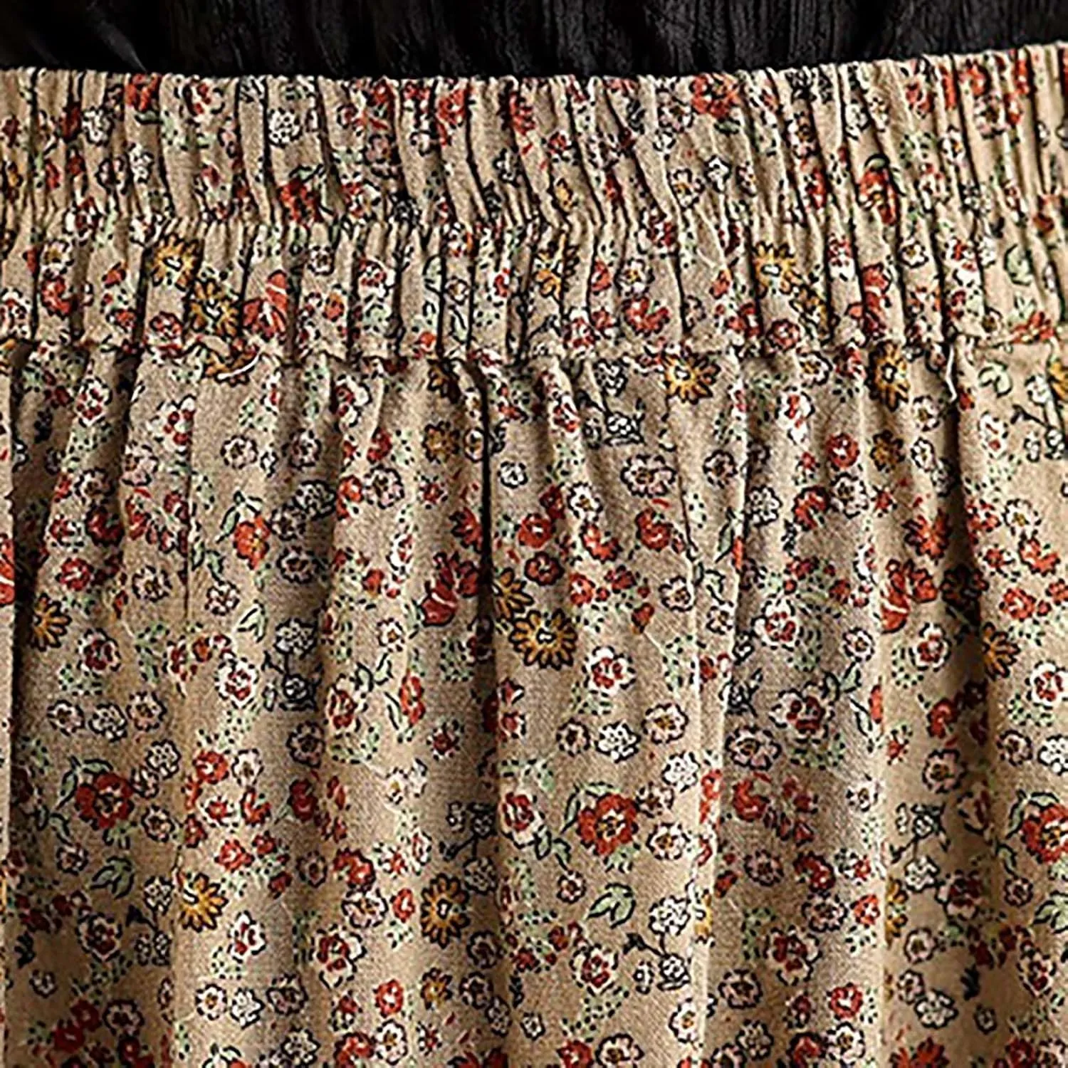 Women Linen Skort for Women Loose Fit Oversized Plain Maxi Long Skirt 2025 Y2K