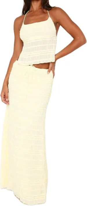 Women Y2k 2 Piece Maxi Skirt Set Open Back Halter Neck Tie Crop Top Pleated Long Skirt Fairy Aesthetic Lace Beachwear