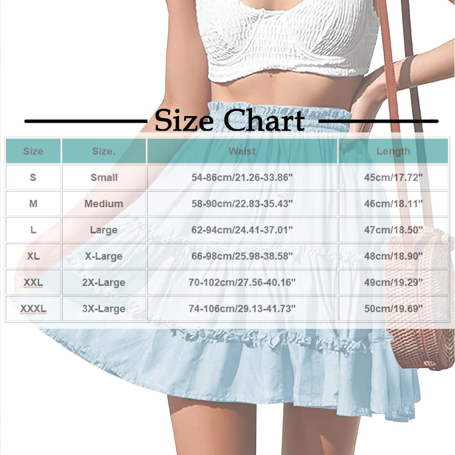 Women's Floral Summer Skirts High Waisted Casual Mini Skirts A Line Boho Beach Skirts Short Tiered Skirt for Vacation