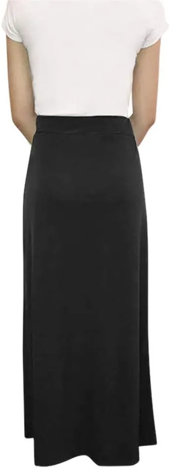 Women's Maxi Skirts with Elastic Waist - Long Elegant Maxi Skirt