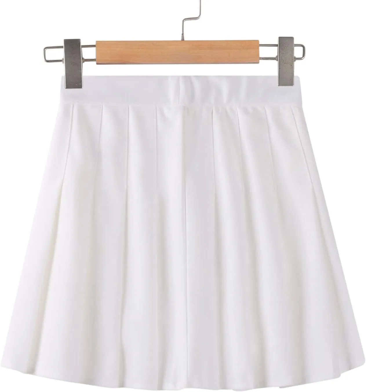 Womens Pleated Skirt School A-Line Skater Skirts High Waisted Pleated Tennis Skirt Cheerleader Uniform Skirts