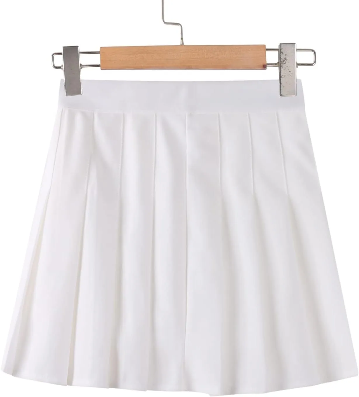 Womens Pleated Skirt School A-Line Skater Skirts High Waisted Pleated Tennis Skirt Cheerleader Uniform Skirts